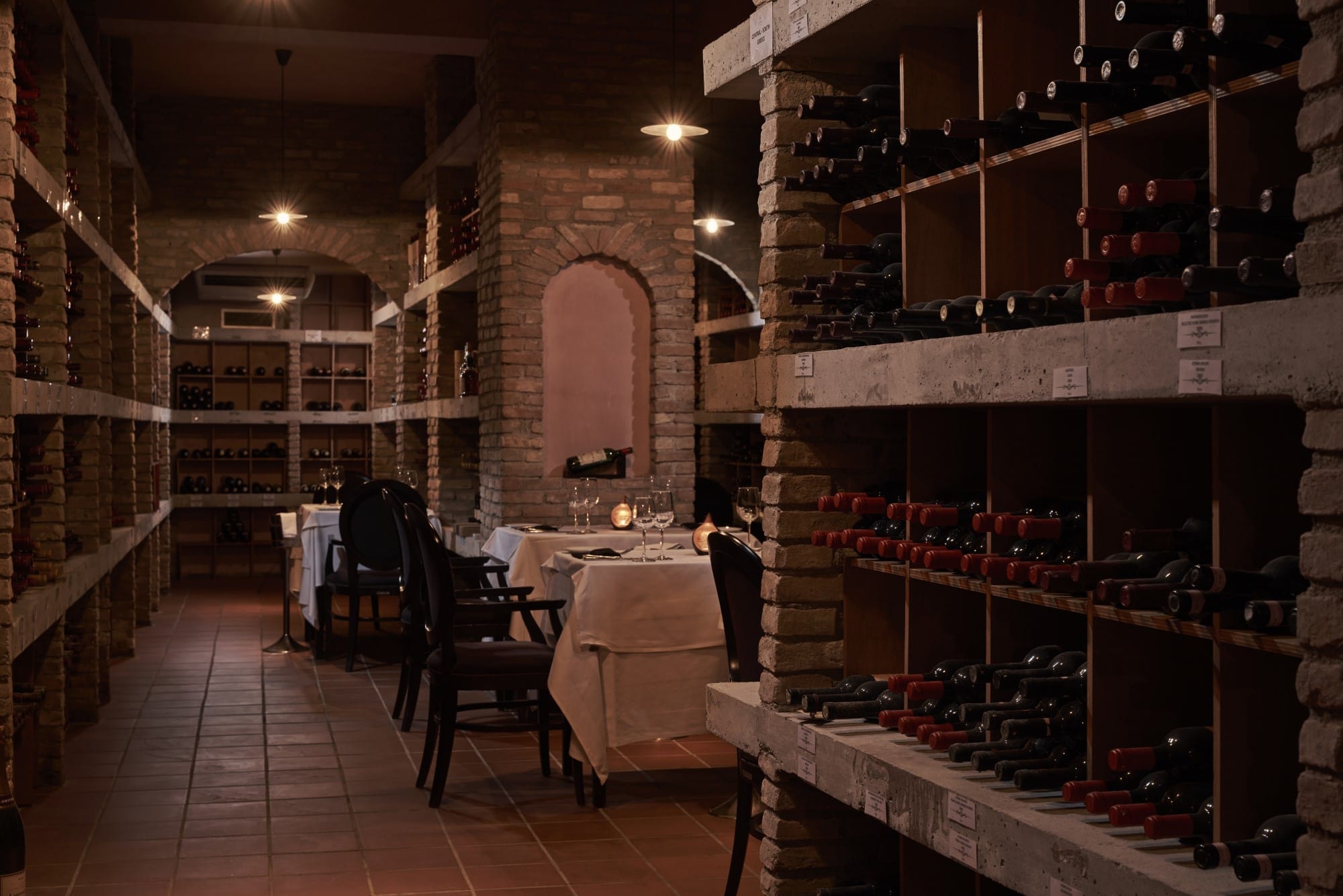 a room with shelves of books