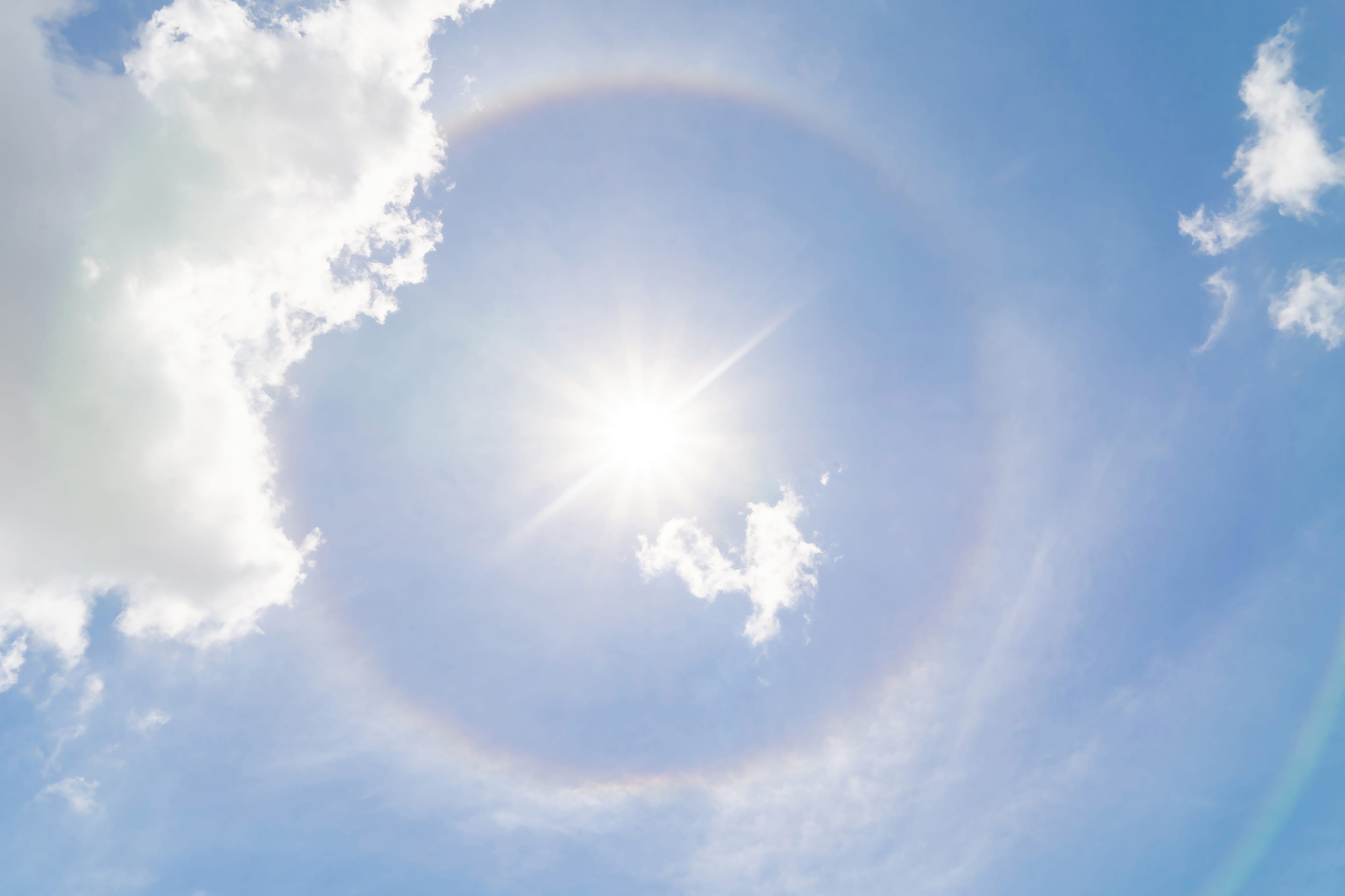 sun in the sky