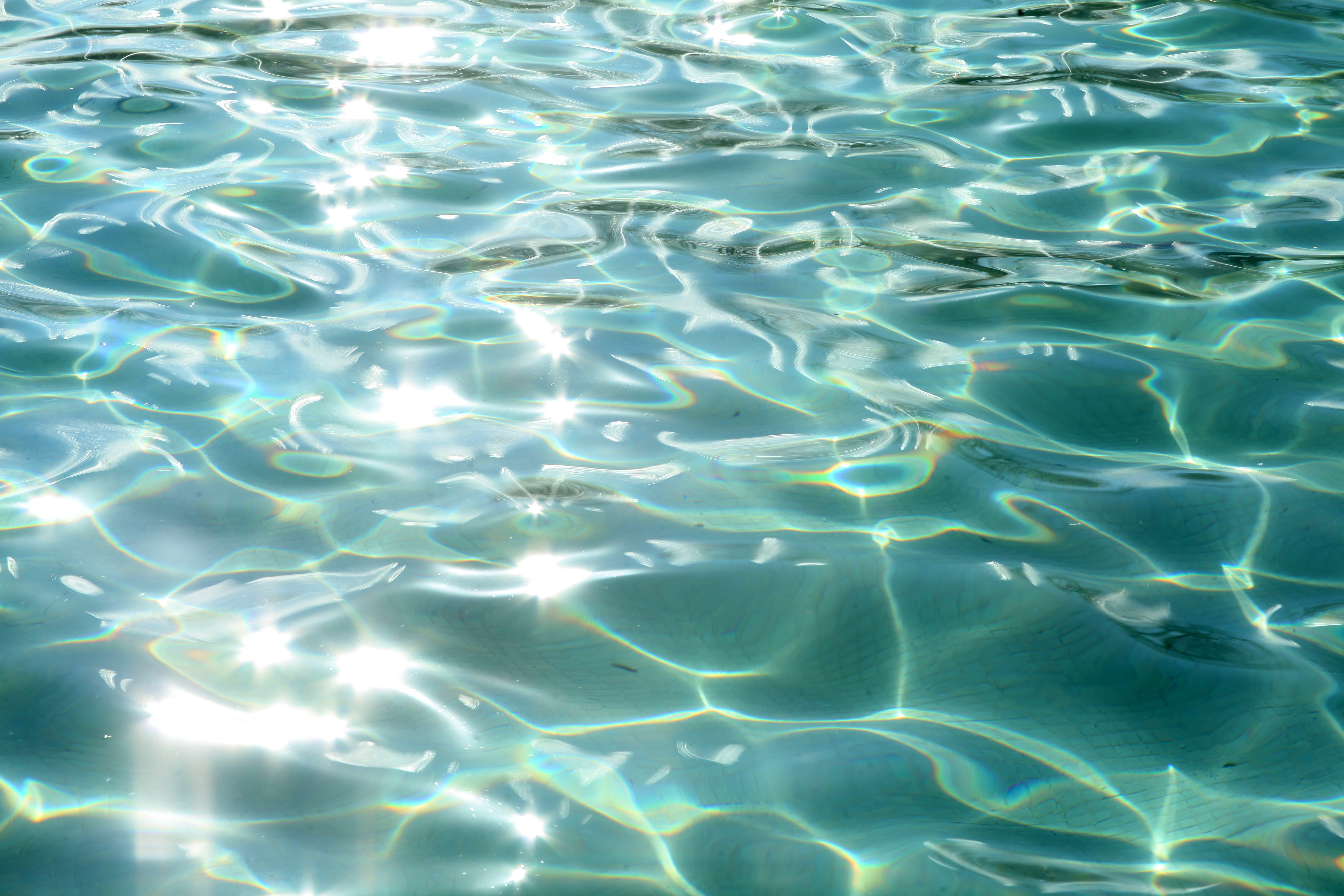 clear water with ripples