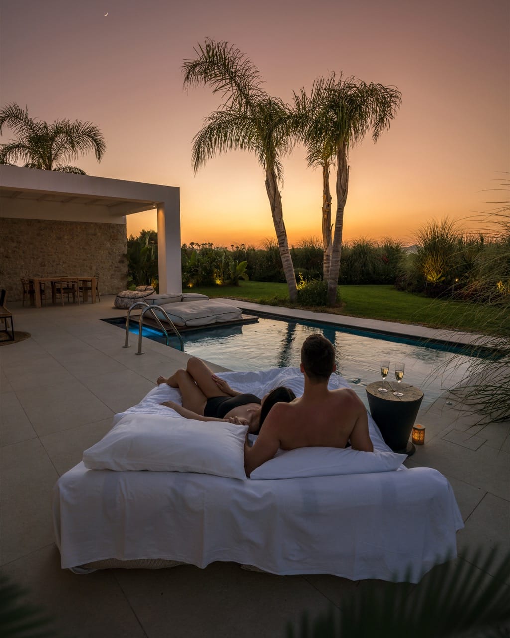 Taf beach Villas with private pool