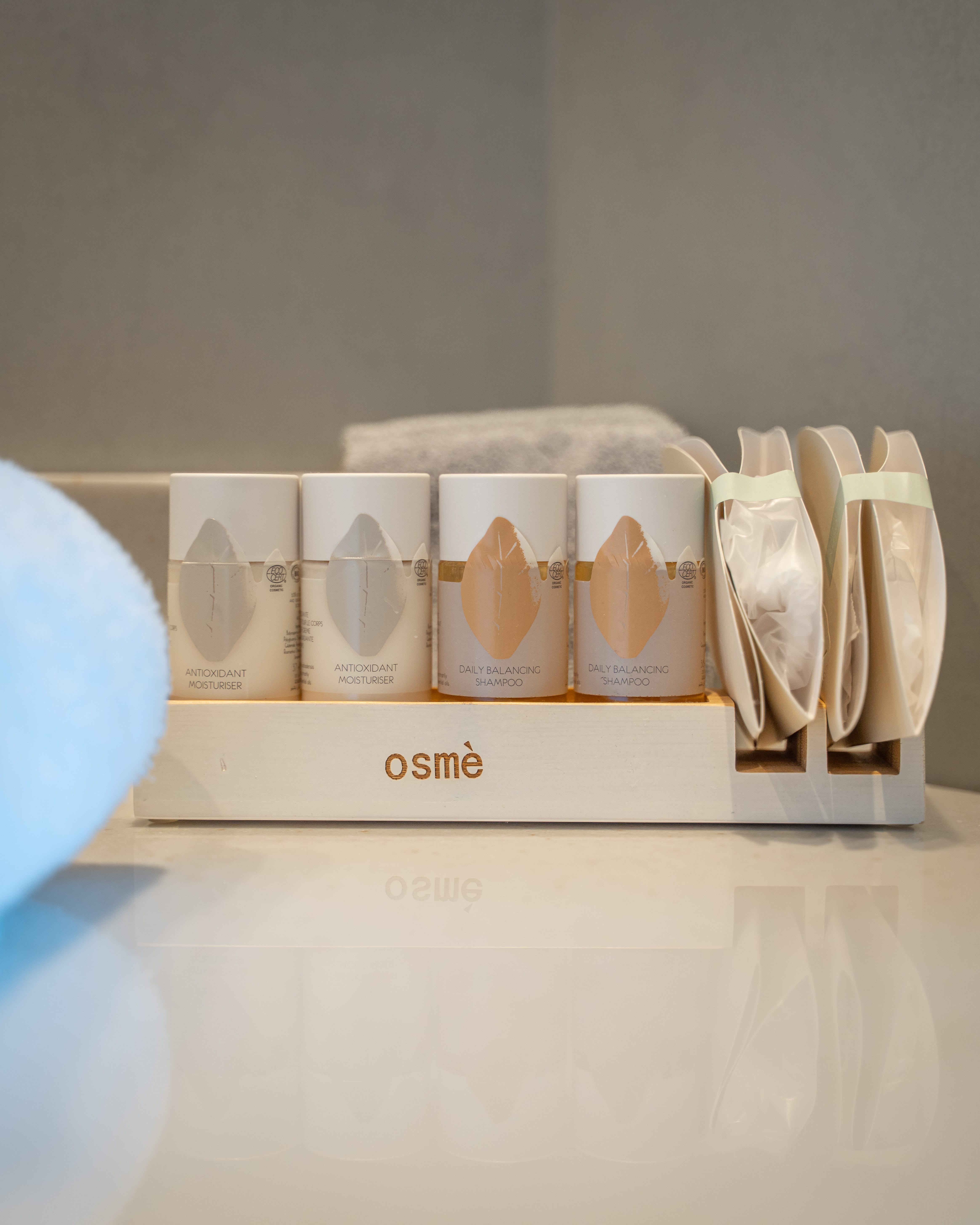 Bathroom amenities Taf beach Villas Kos island