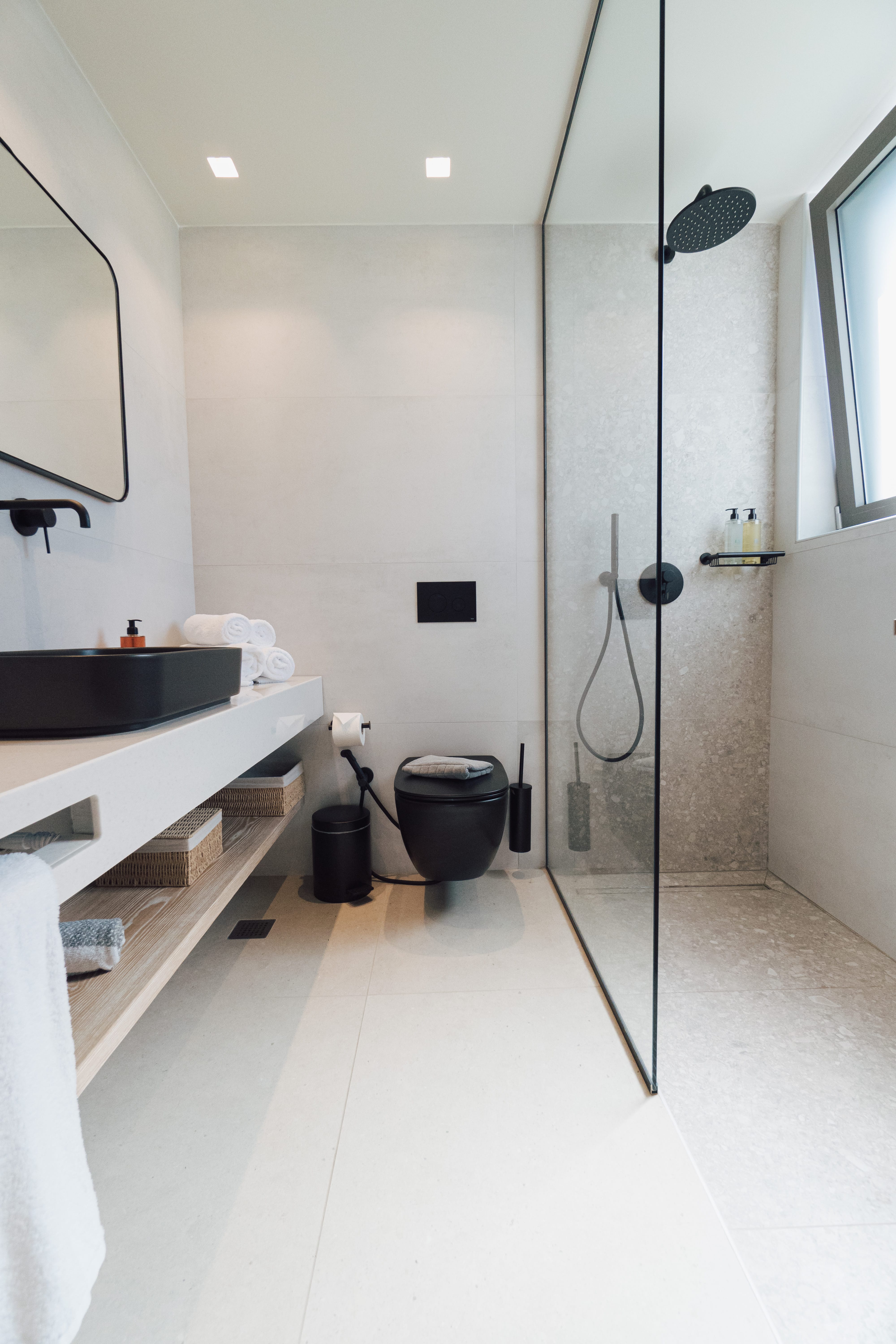 Luxury bathroom Taf beach Villas Kos island