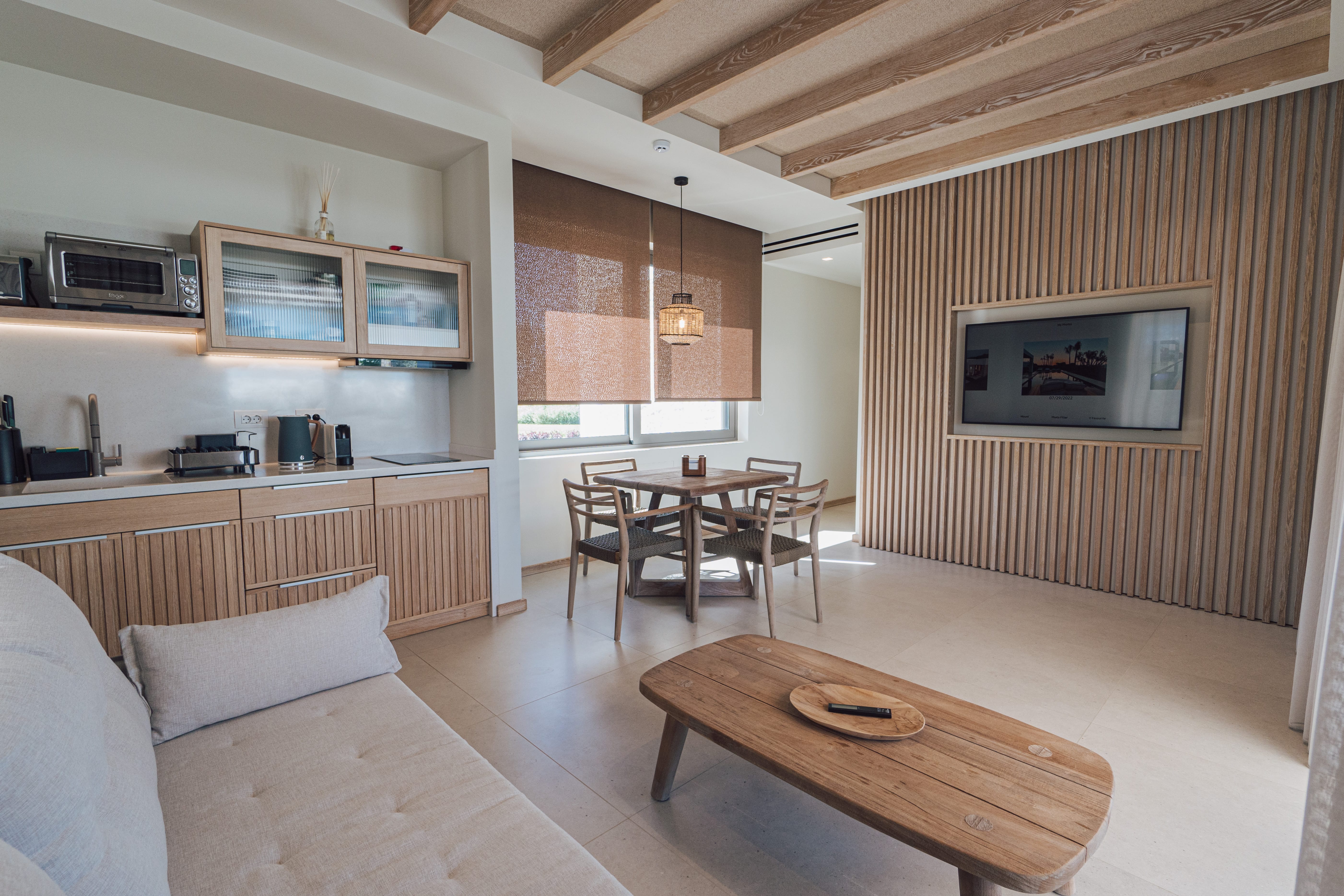 Living room Taf beach Villas Kos island