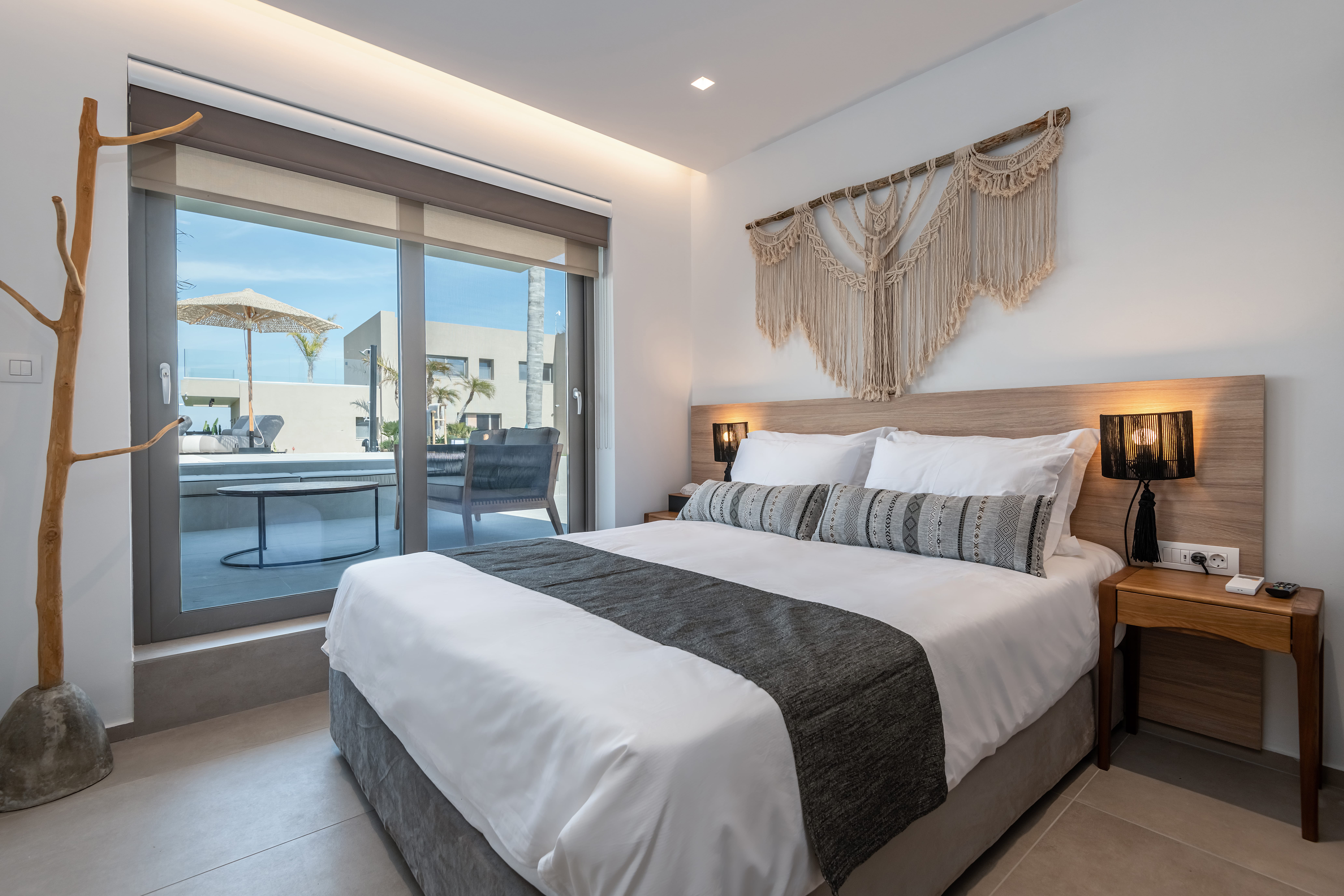Bedroom Taf beach Villas Kos island