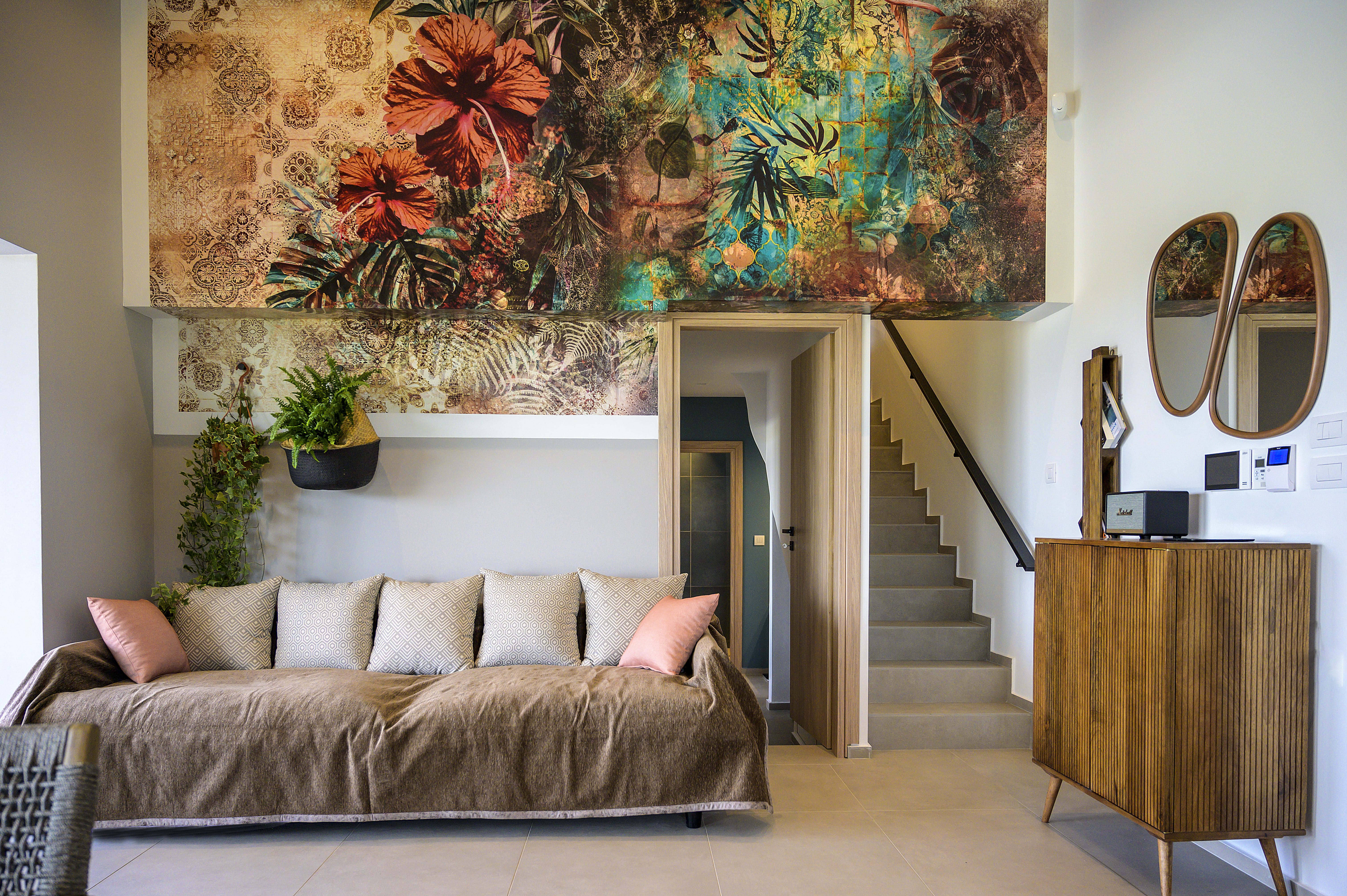 Living room Taf beach Villas Kos island