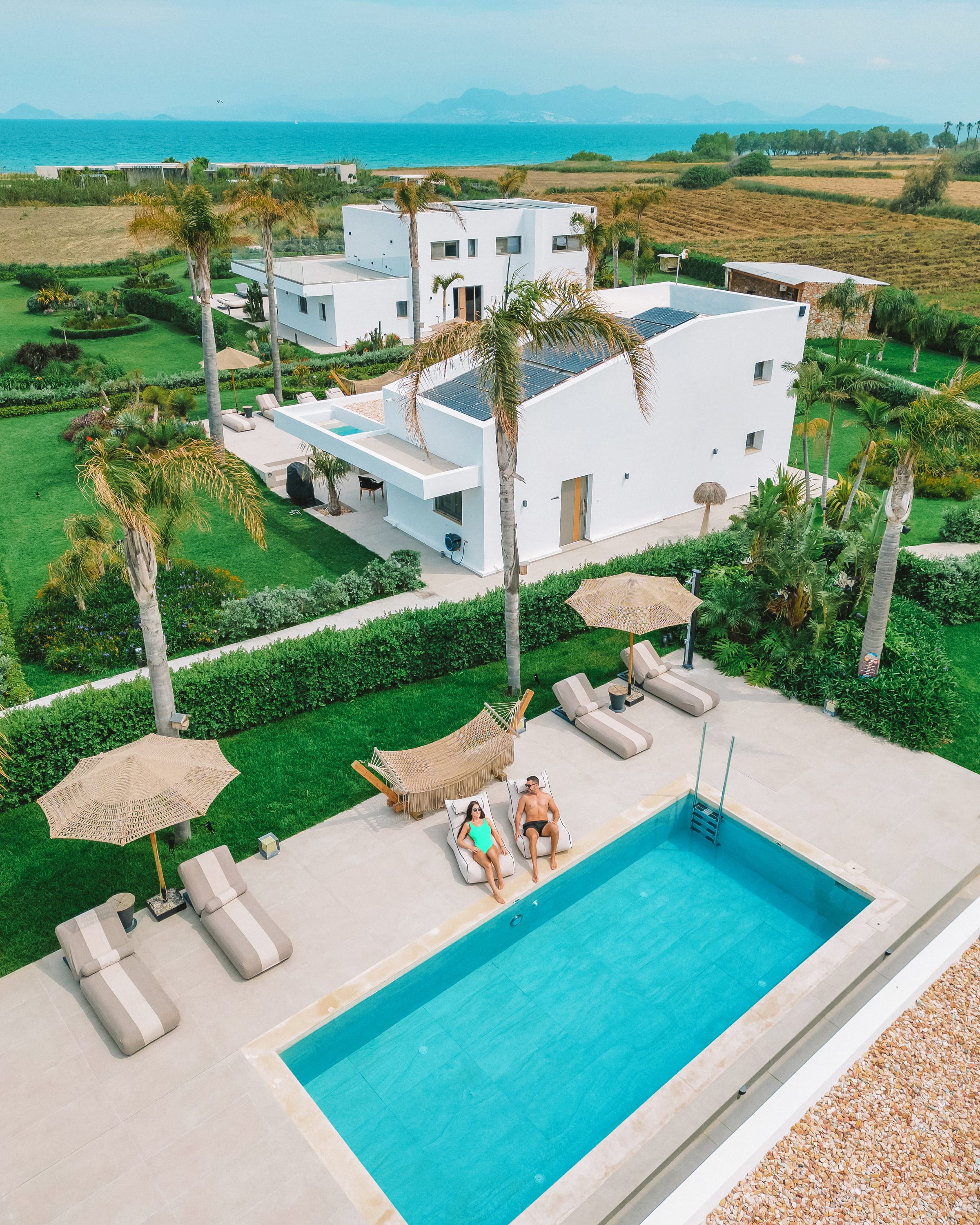 private pool Taf beach Villas Kos island