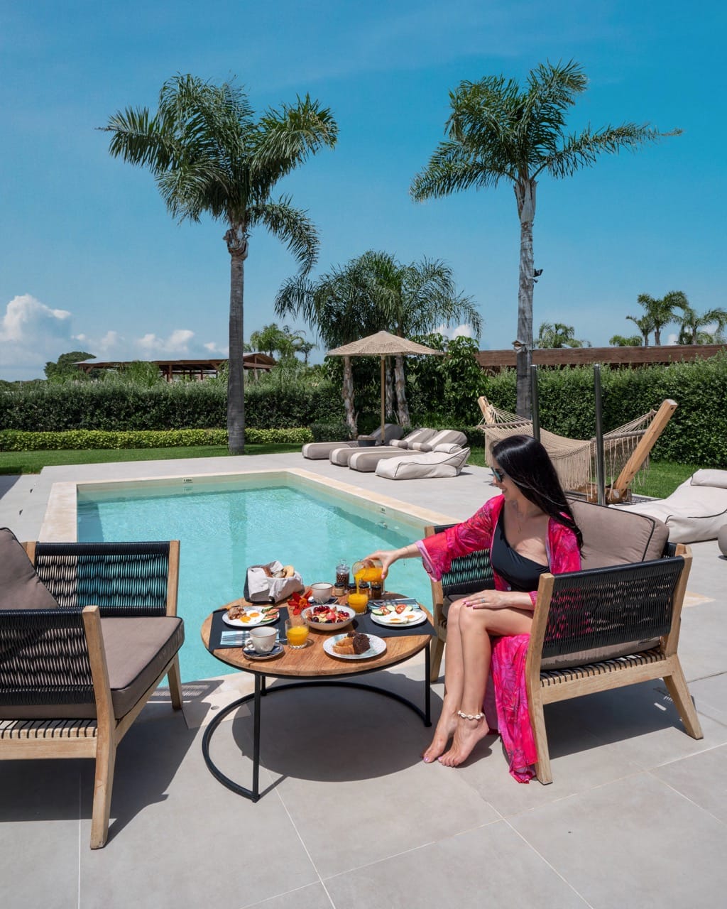 private pool Taf beach Villas Kos island