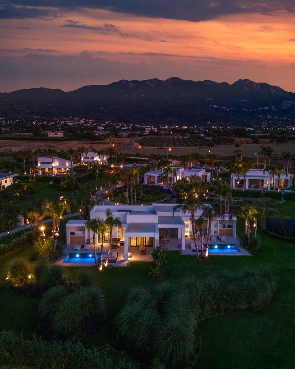 Taf Beach Villas in Kos island with private pool