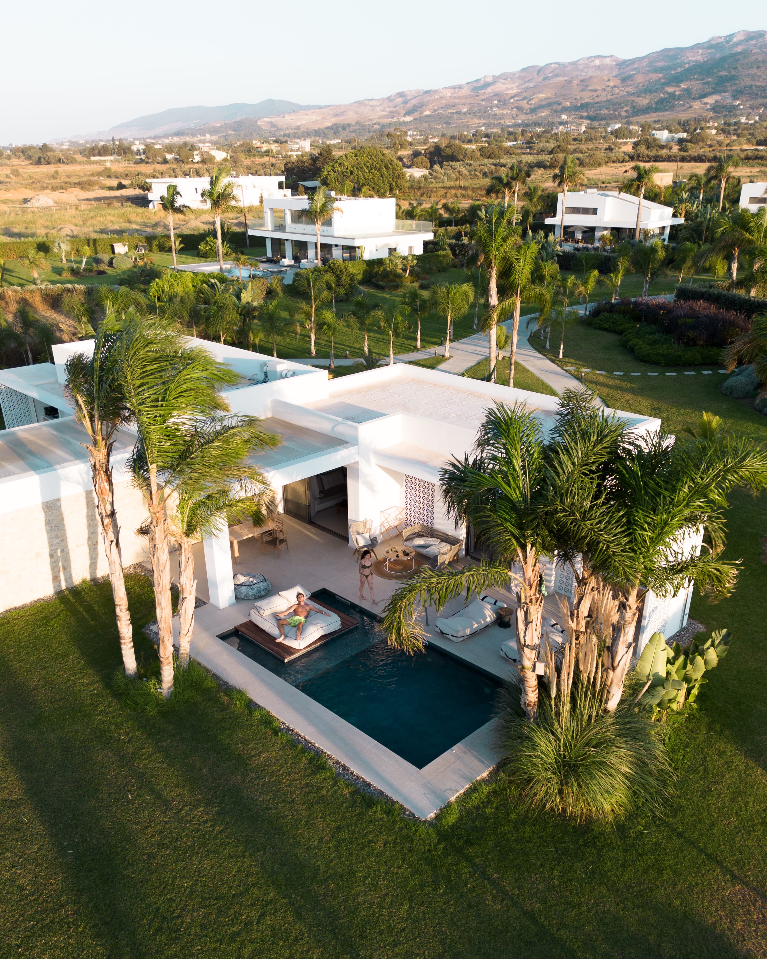 Taf Beach Villas in Kos island with private pool