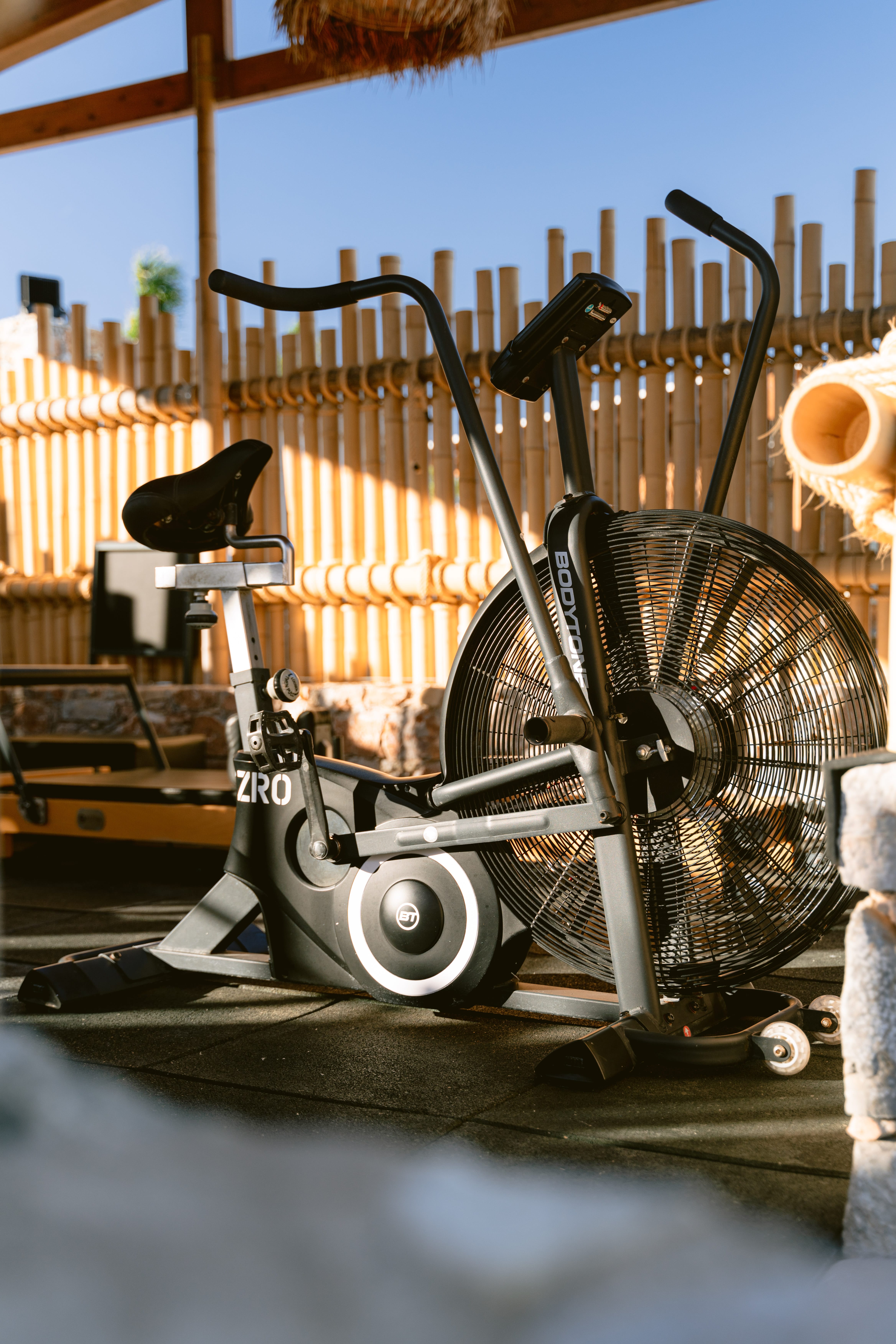Gym facilities at Taf beach Villas Kos island