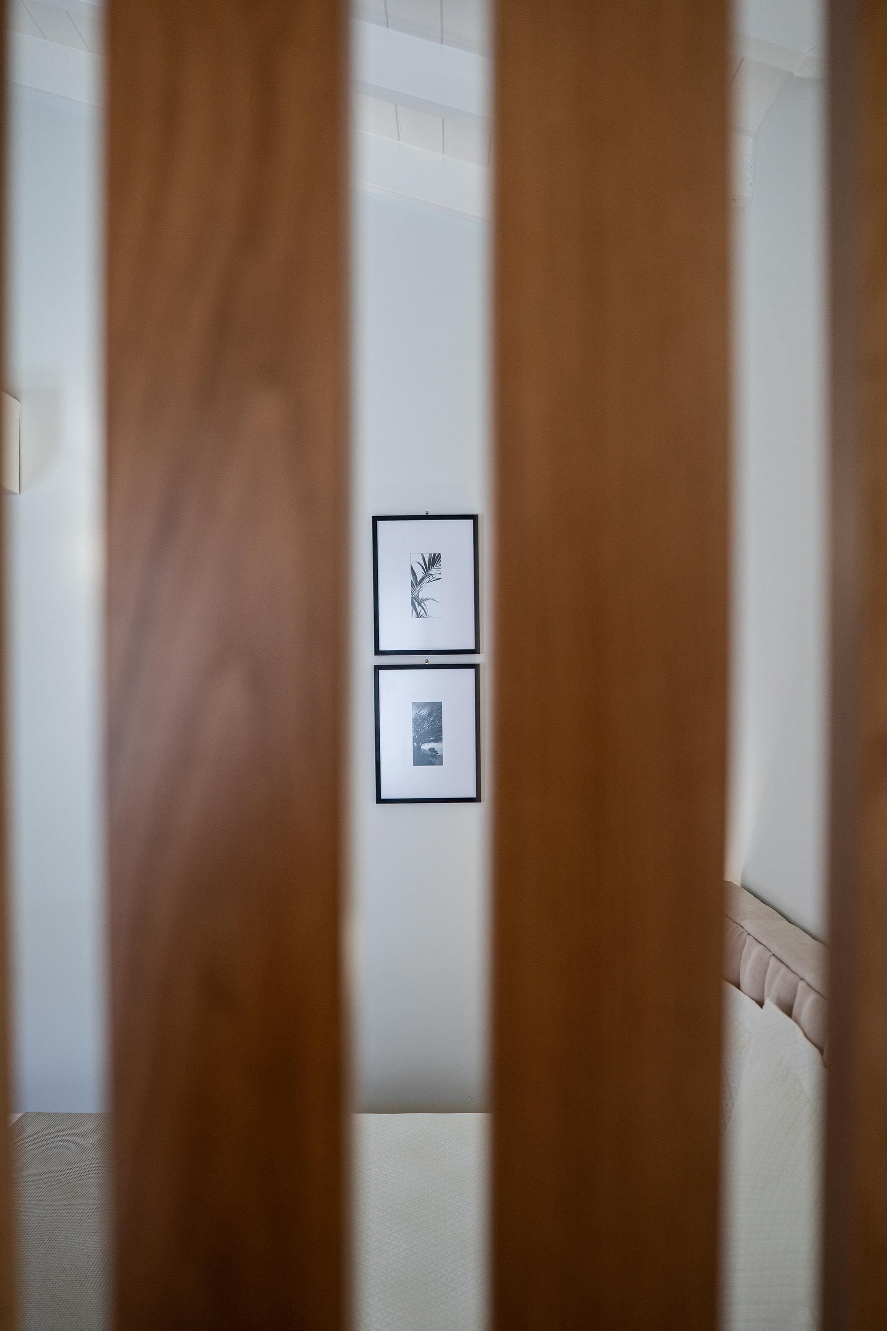 a wall with a clock on it