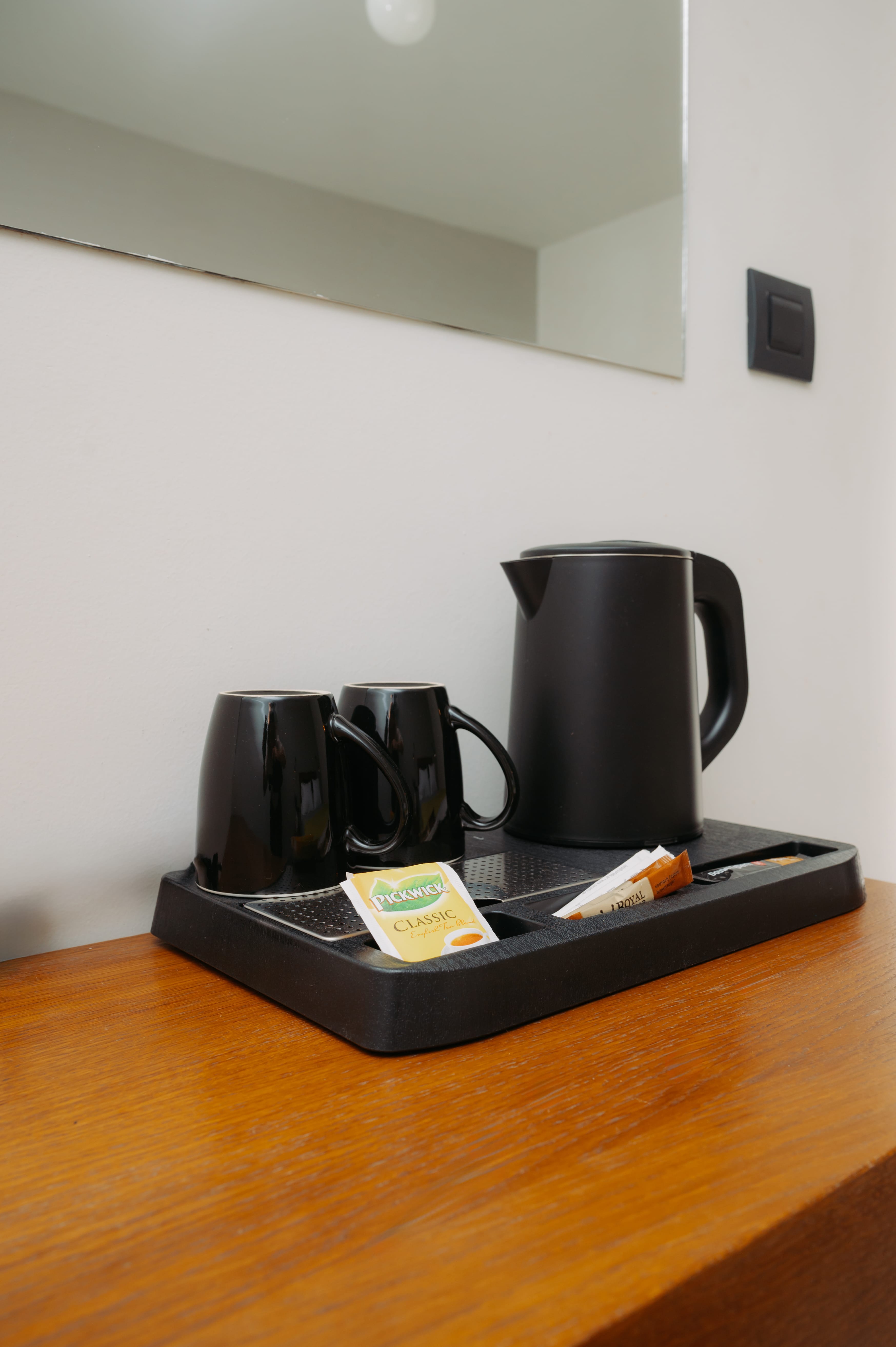 a coffee maker on a counter