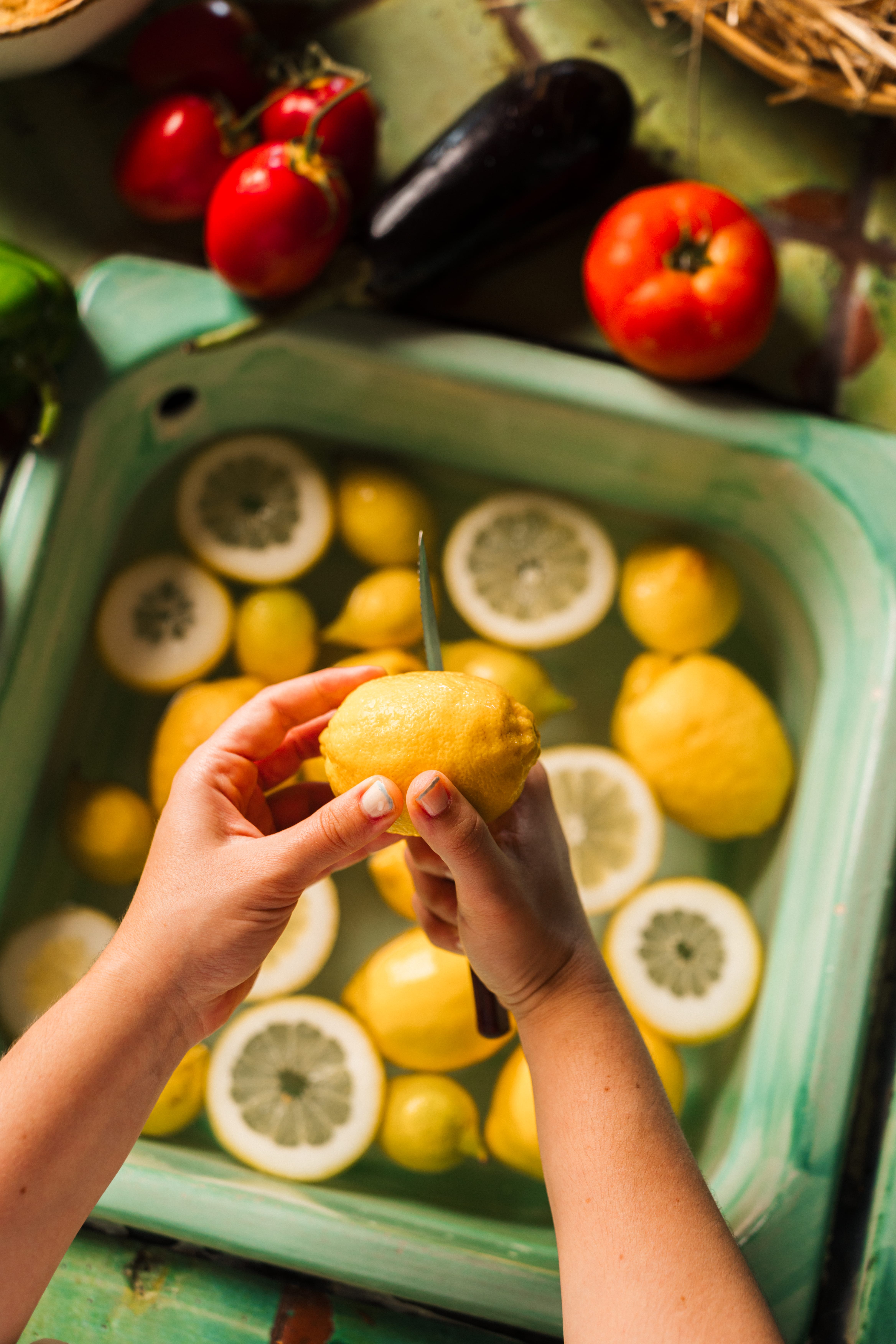 a person holding a bunch of coins