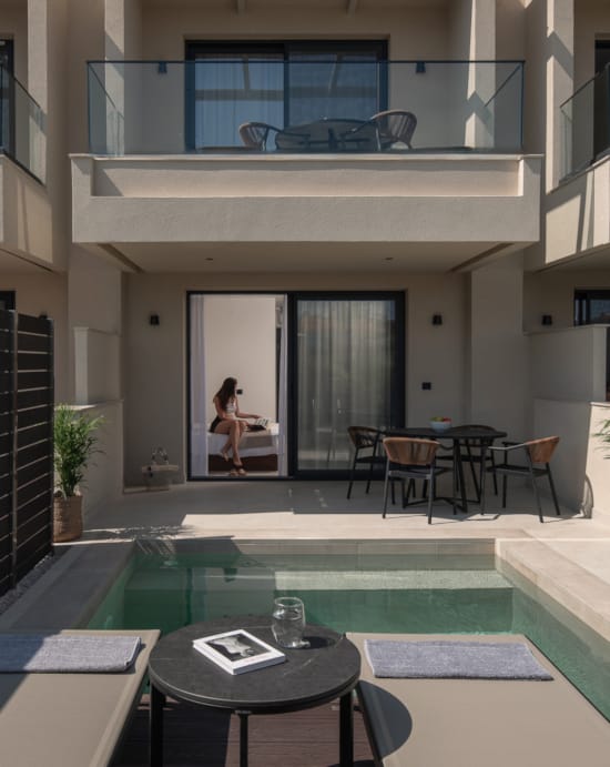 a person sitting at a table