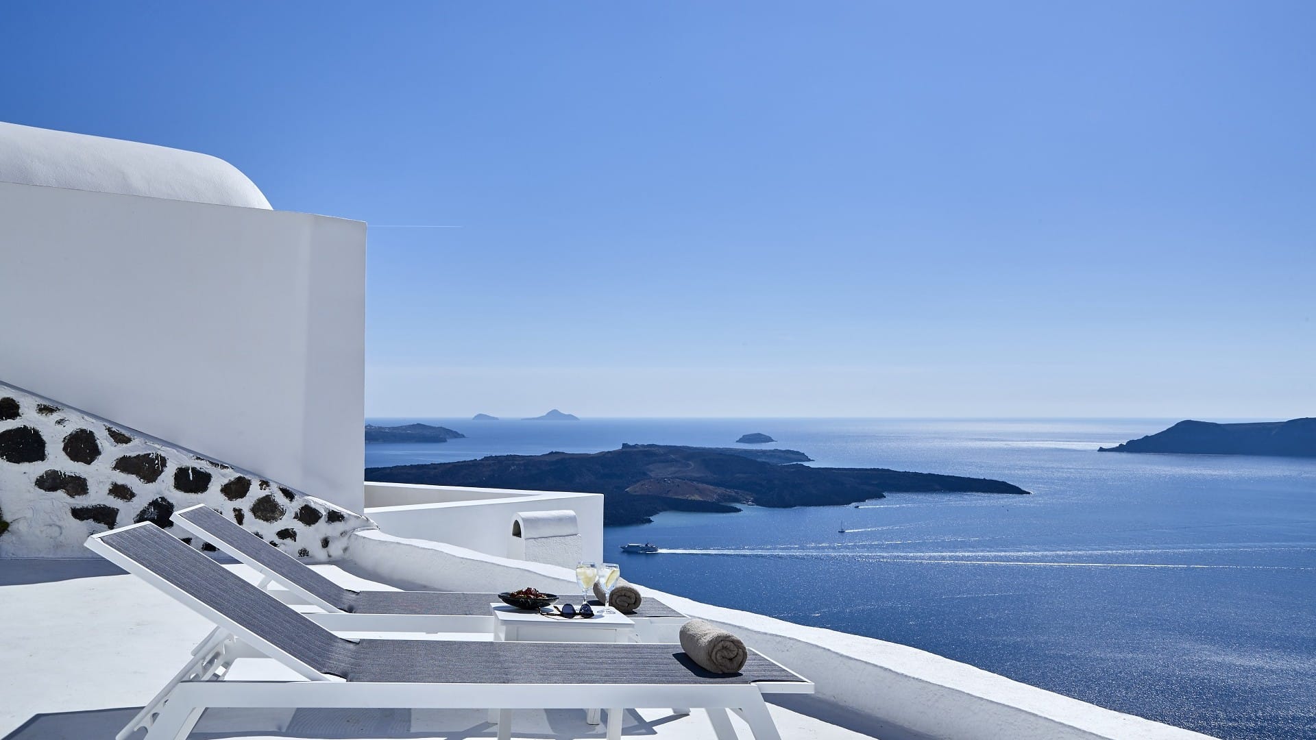 Luxury Villa in Imerovigli, Santorini I Gaia Villa