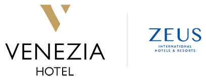 a logo with a light