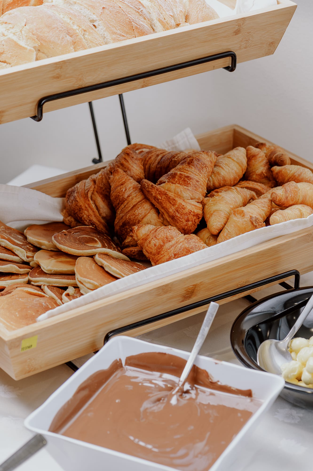 a tray of food
