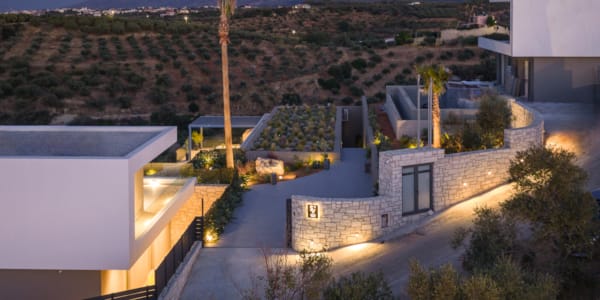 a house with a large yard