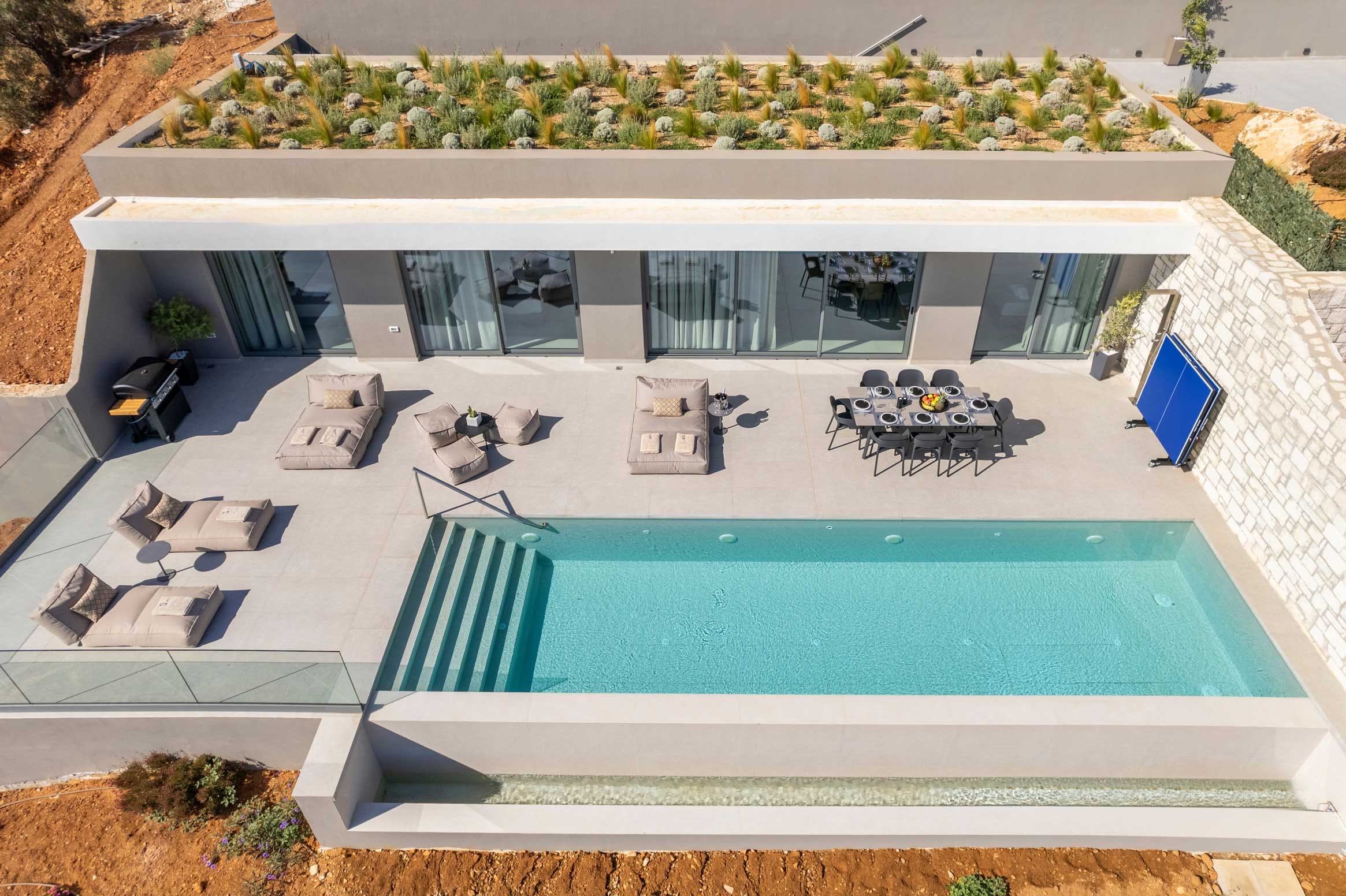 a model of a swimming pool