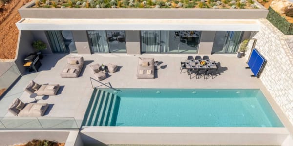 a model of a swimming pool