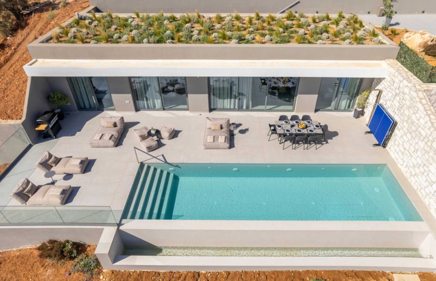 a model of a swimming pool