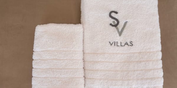 a couple of white towels