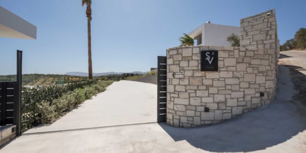 a stone structure in the sand