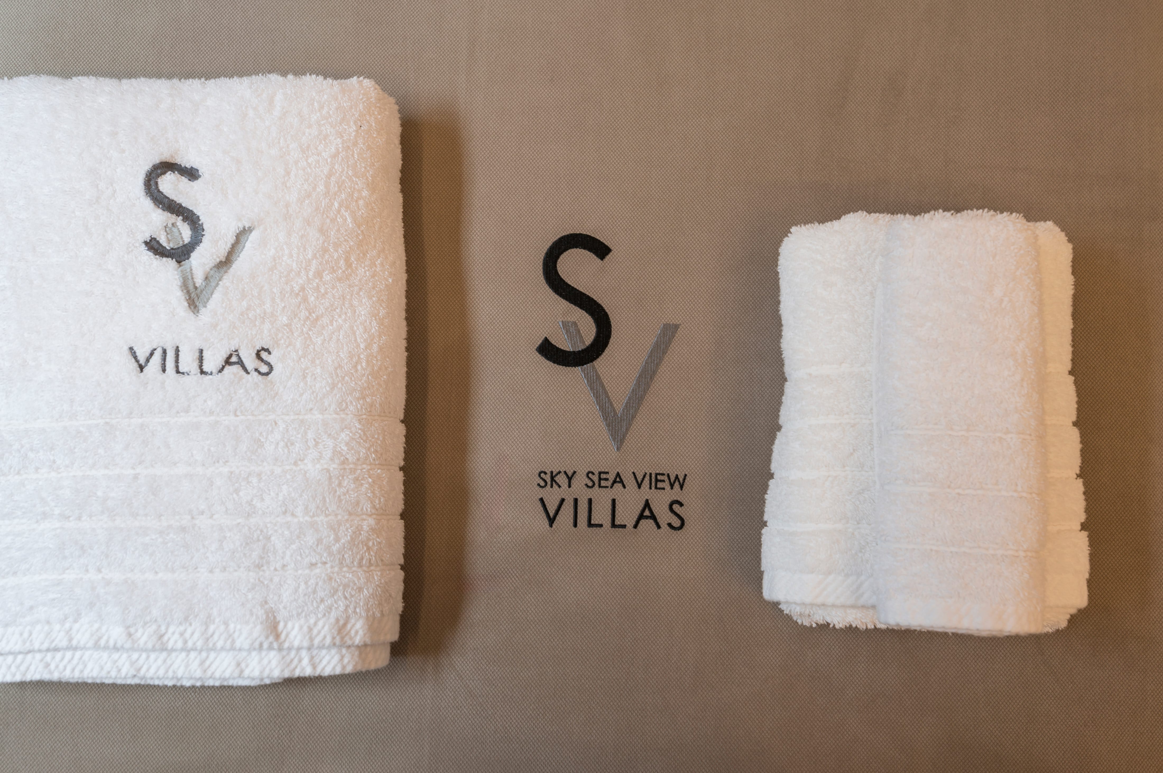a couple of white towels