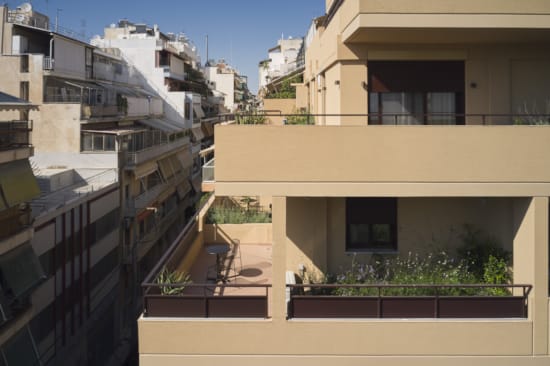a building with a staircase