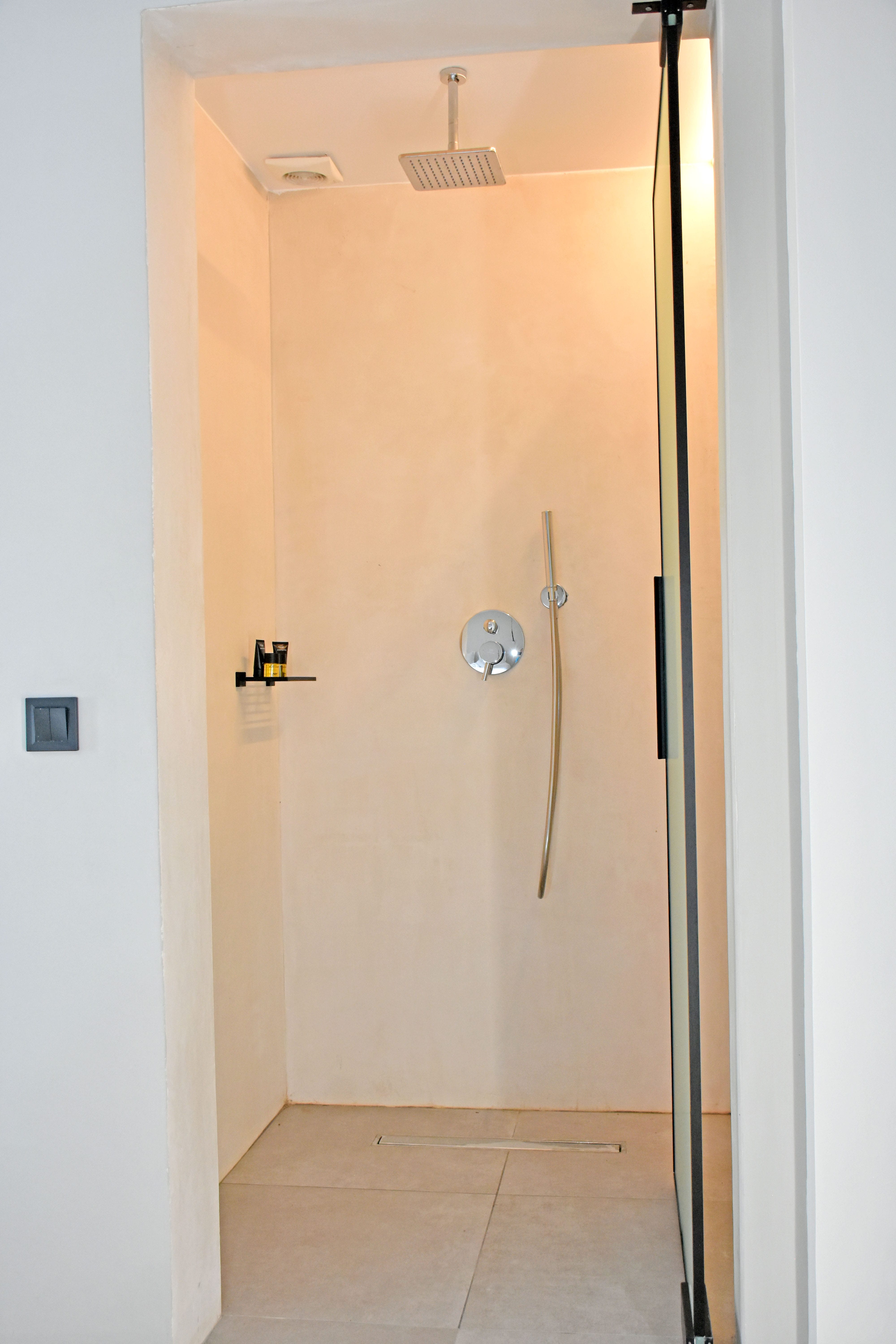 a door with a handle