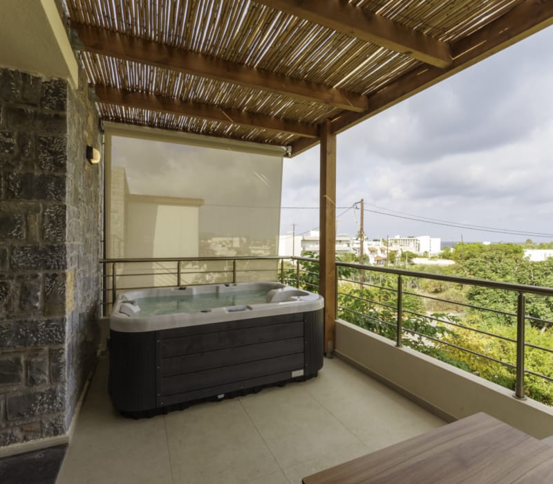 Two Bedroom Suite with Garden View and Jetted Tub