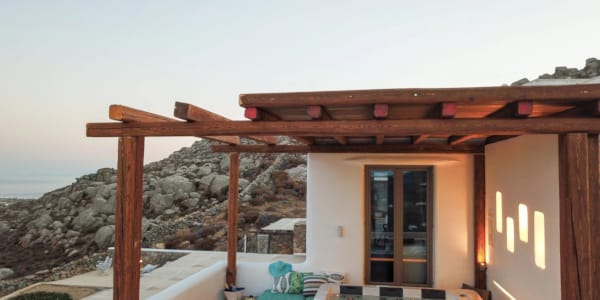 a house with a pool and a deck