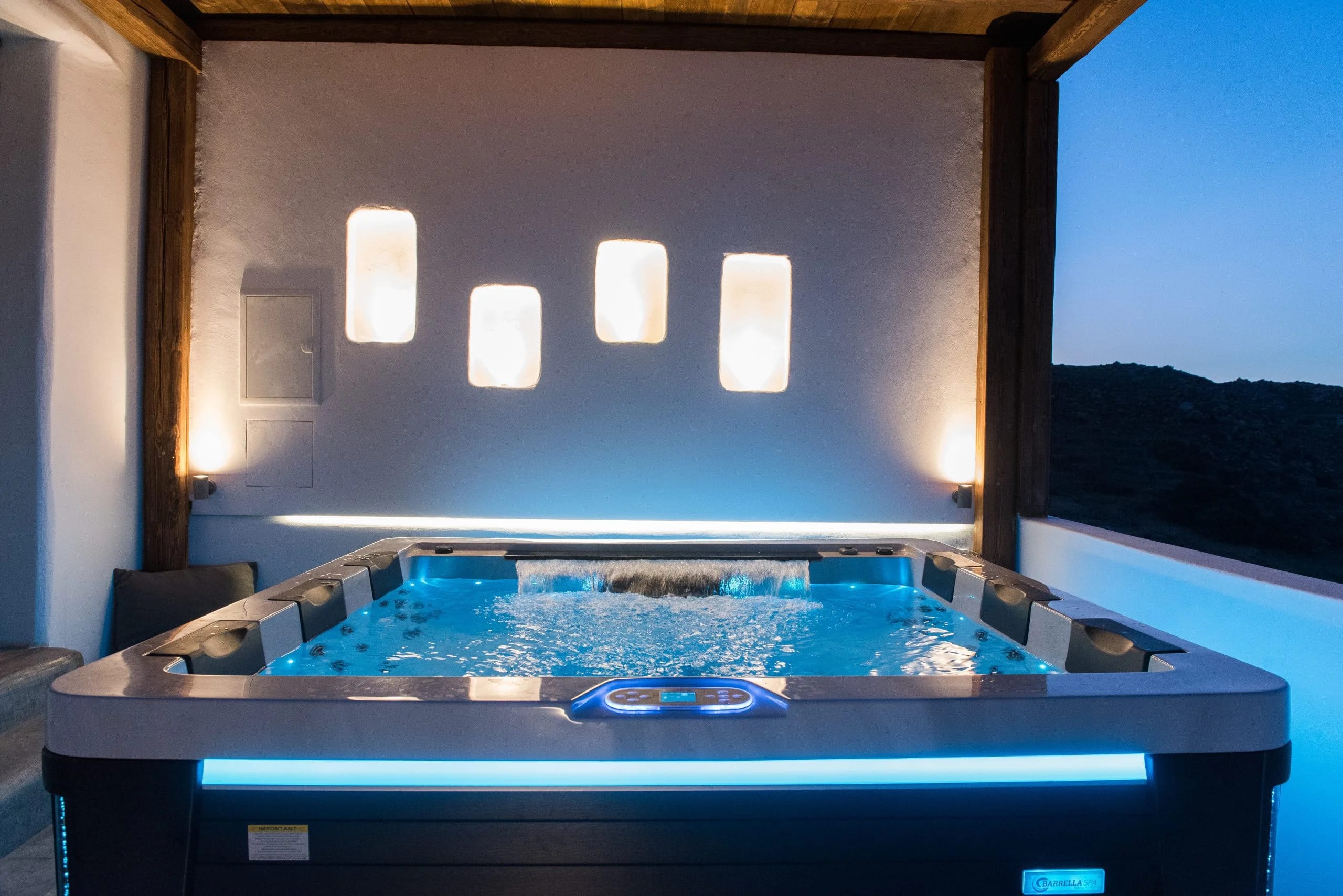 a pool table with a screen