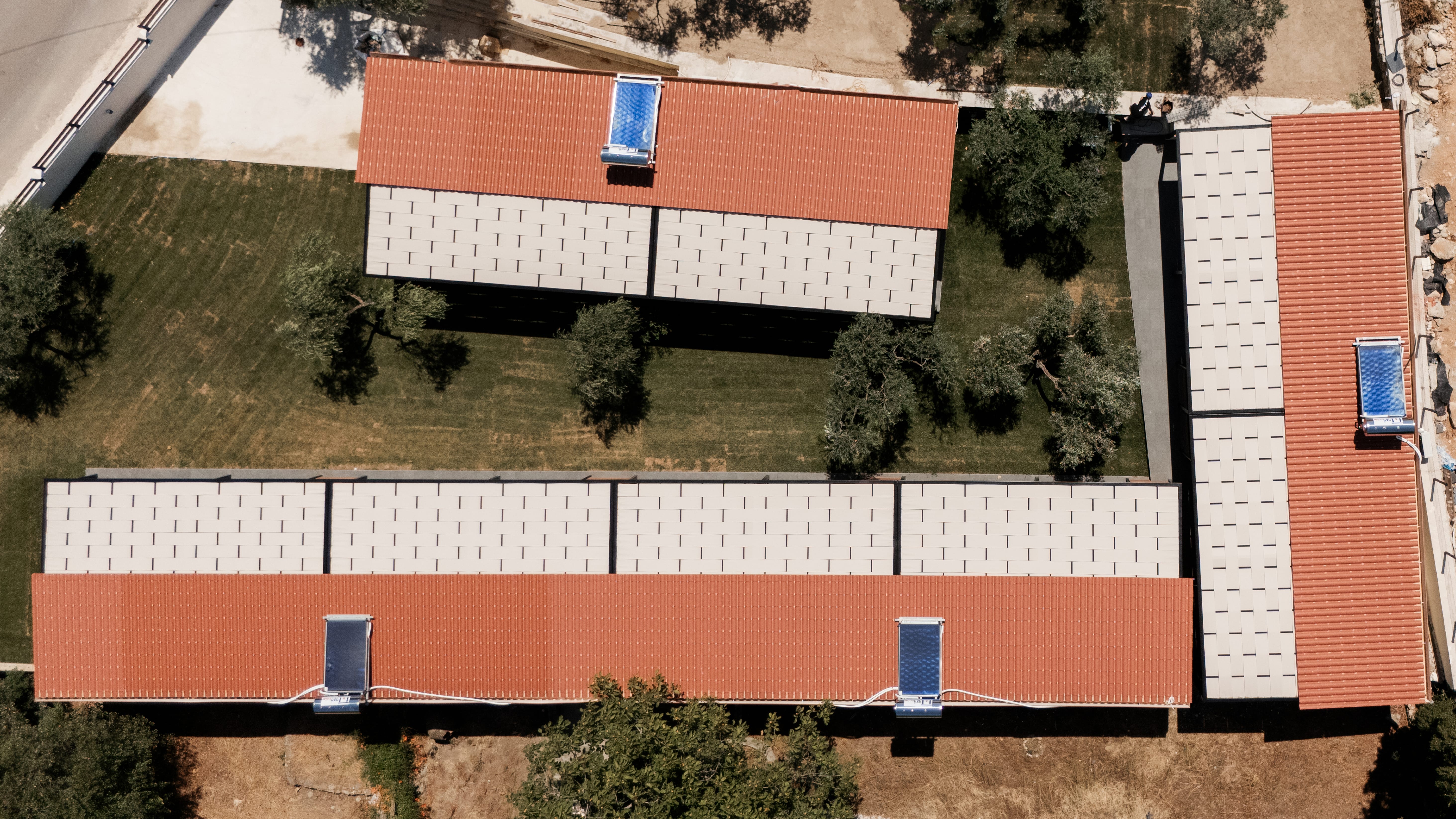 a building with a sign on it