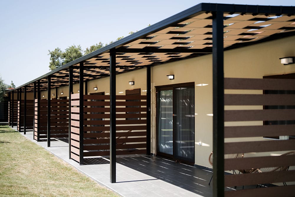 a house with a fence