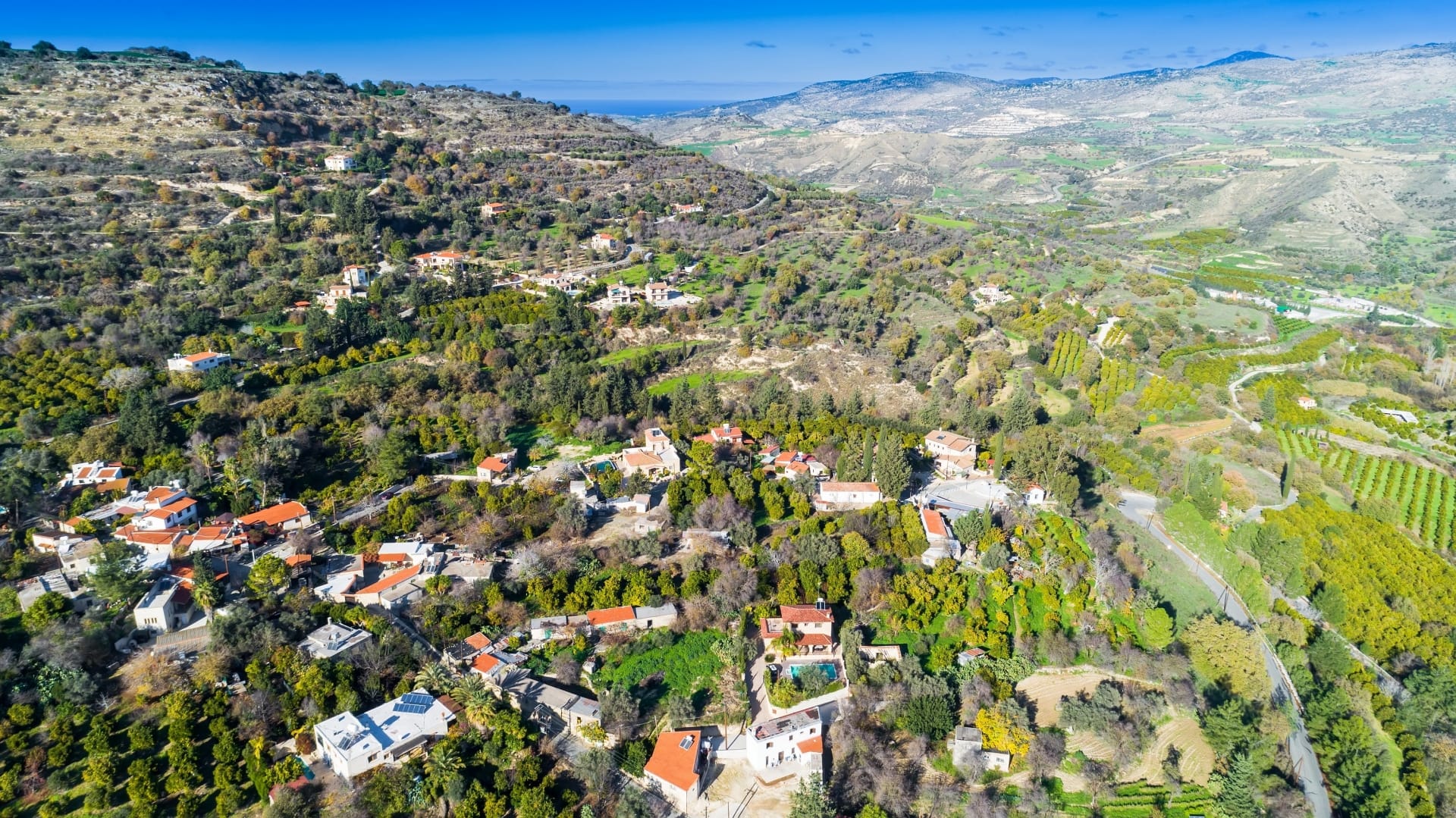 a town in the mountains