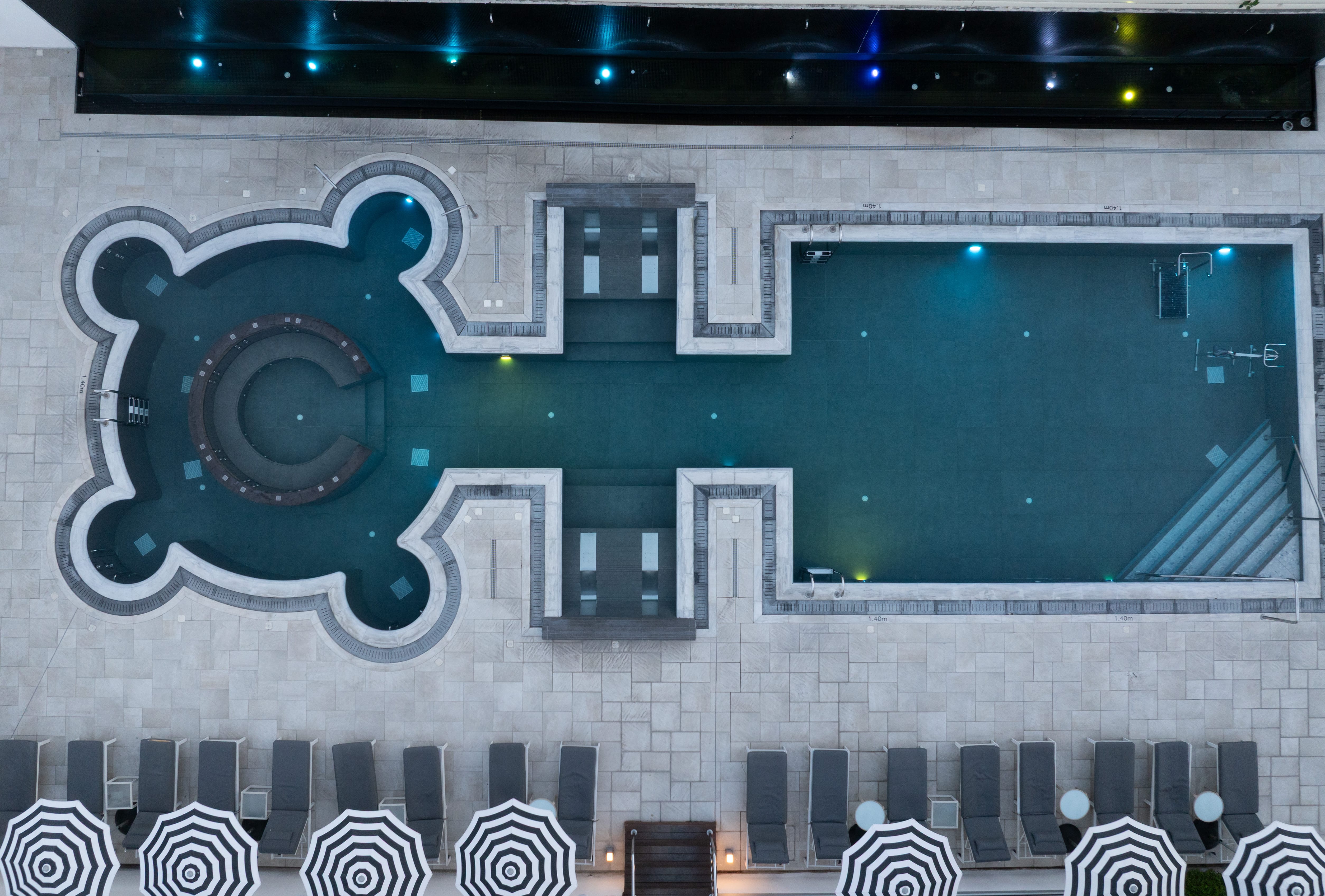 a building with a sign on it