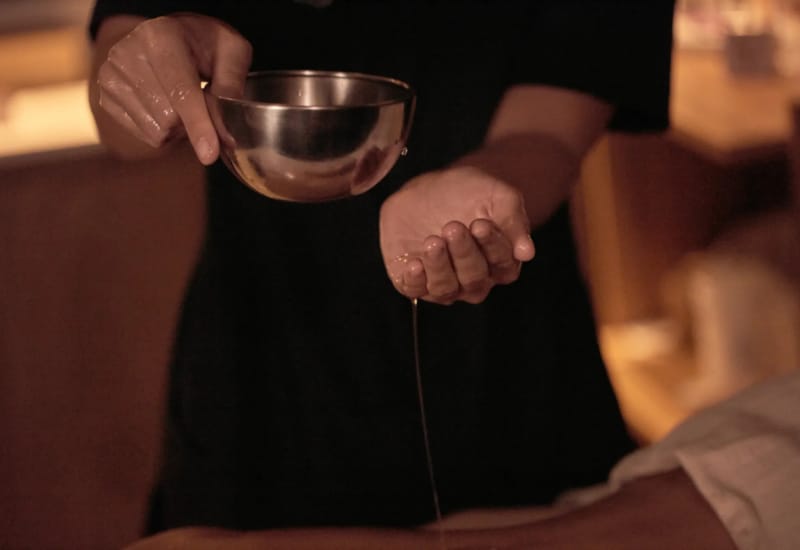 a person holding a bowl