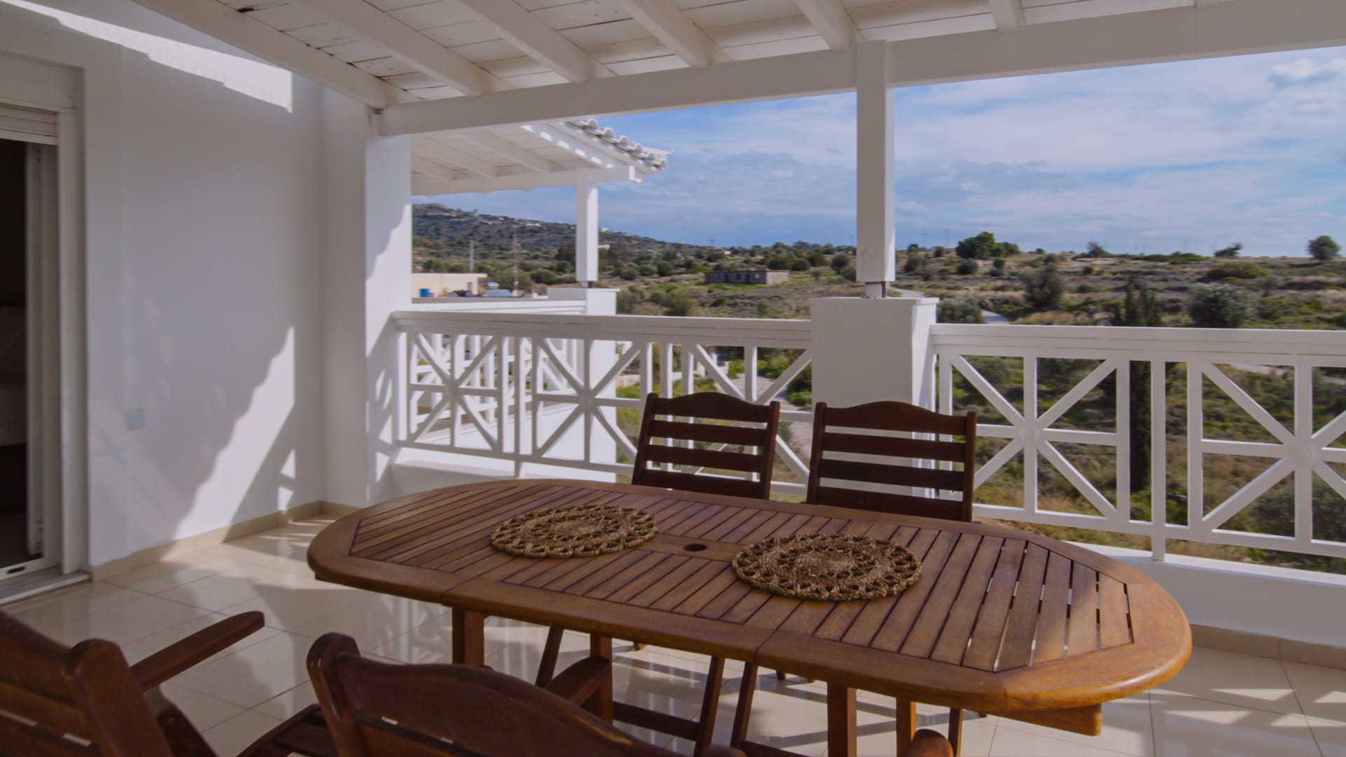 a table with chairs around it