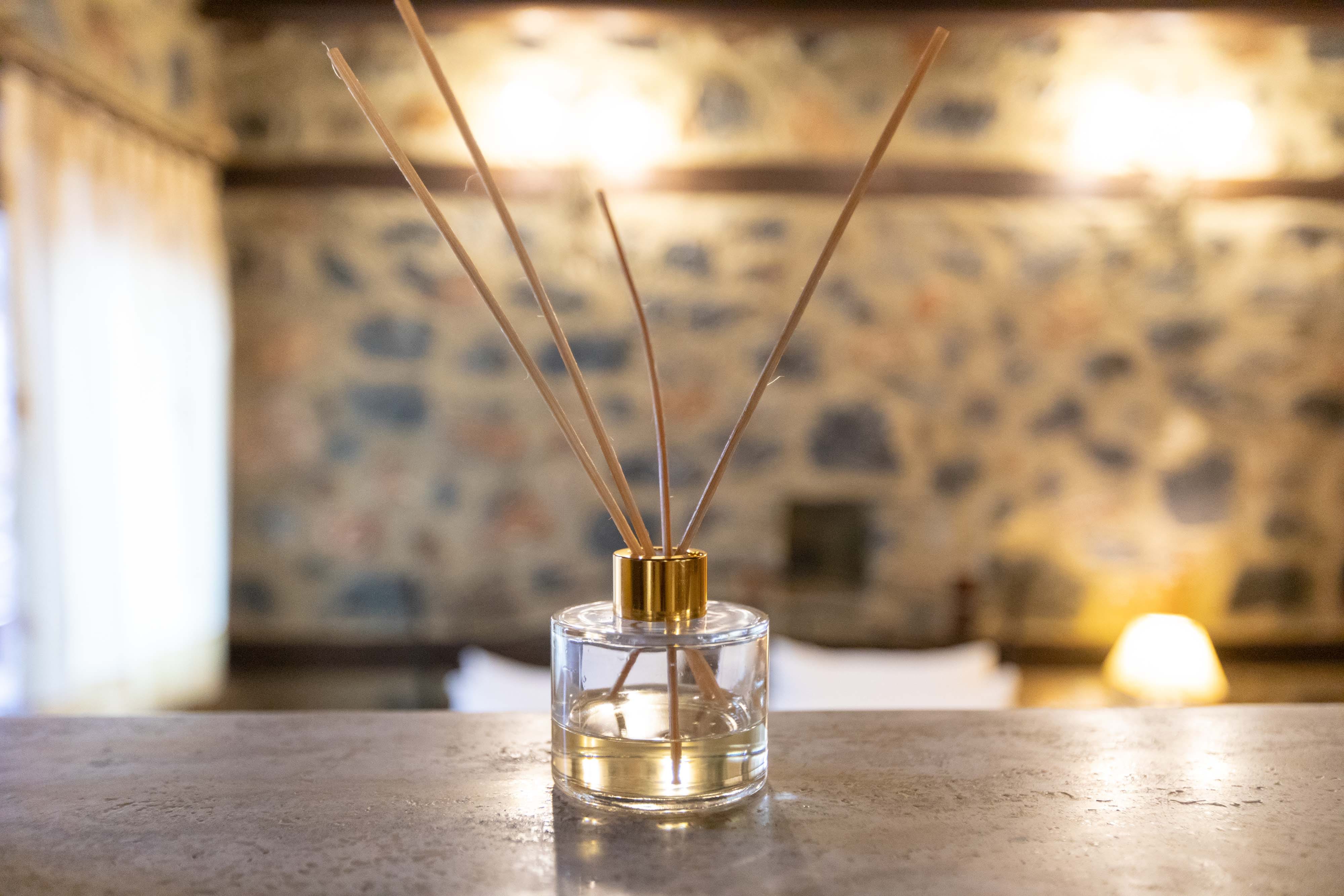 a glass with a liquid in it