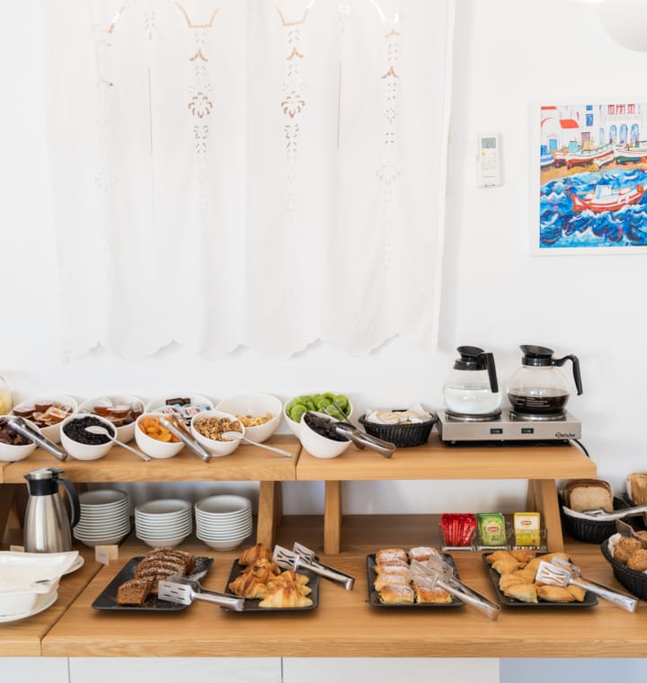 Greek breakfast Mykonos