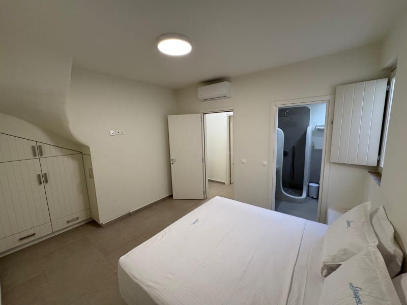 a room with a bed and a couch