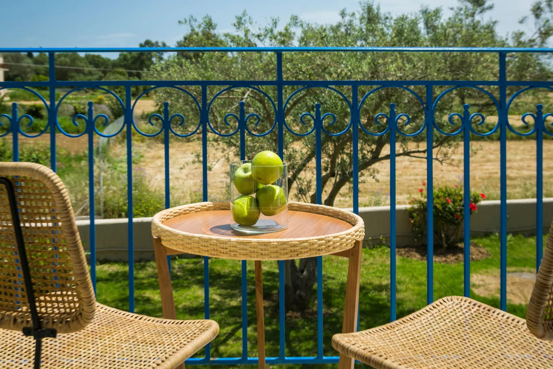a table with fruit on it