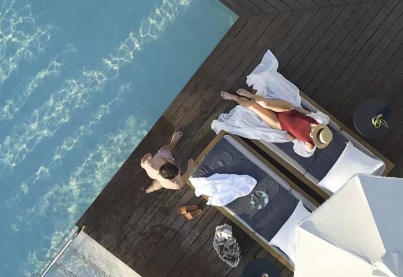 a group of people on a boat