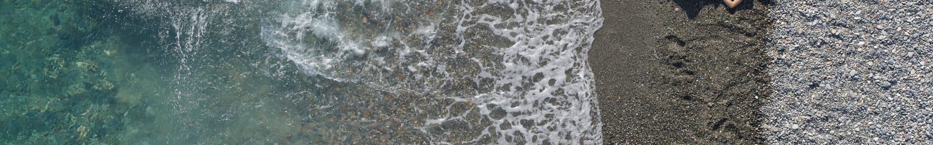 a person swimming in a body of water