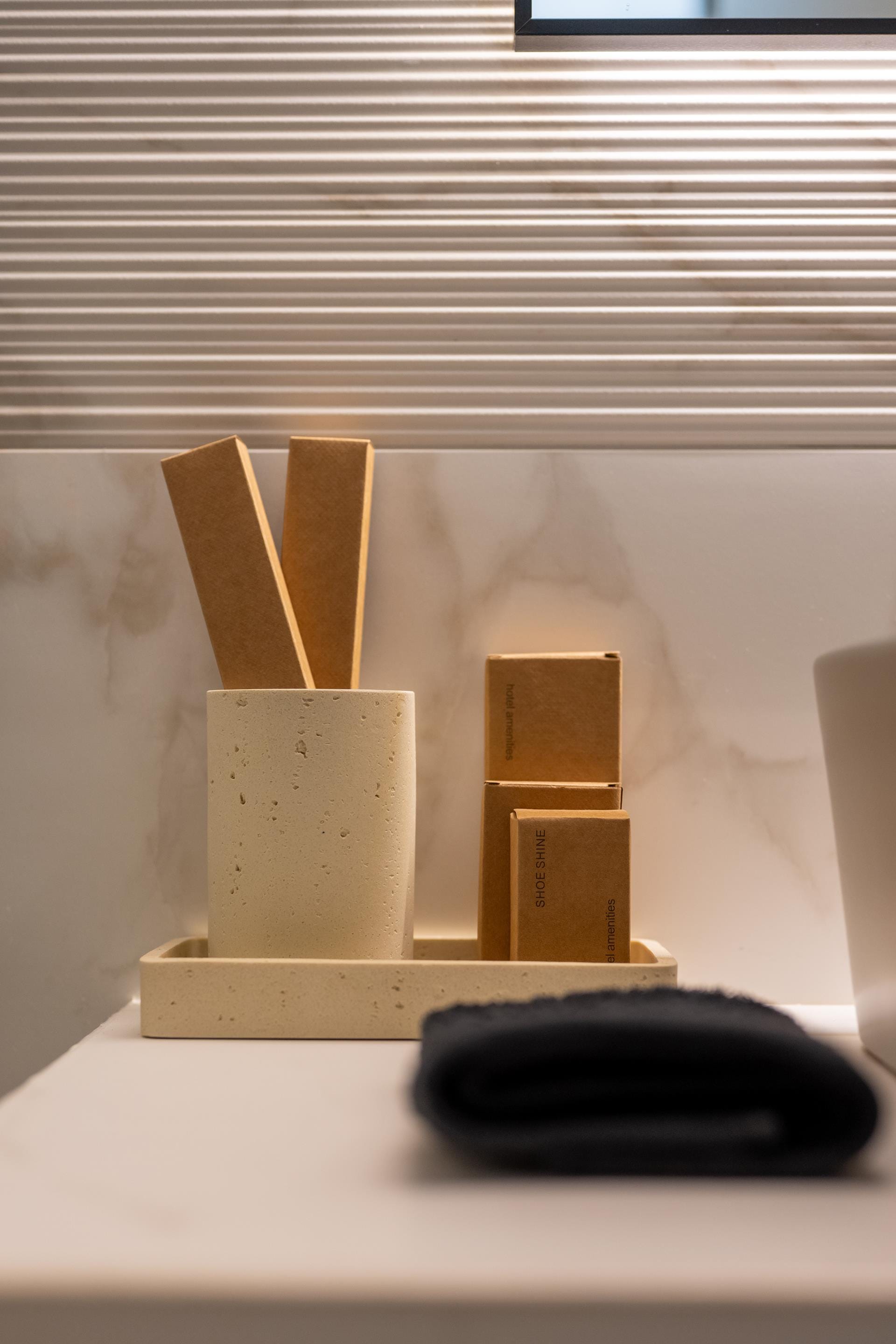 a group of objects on a table