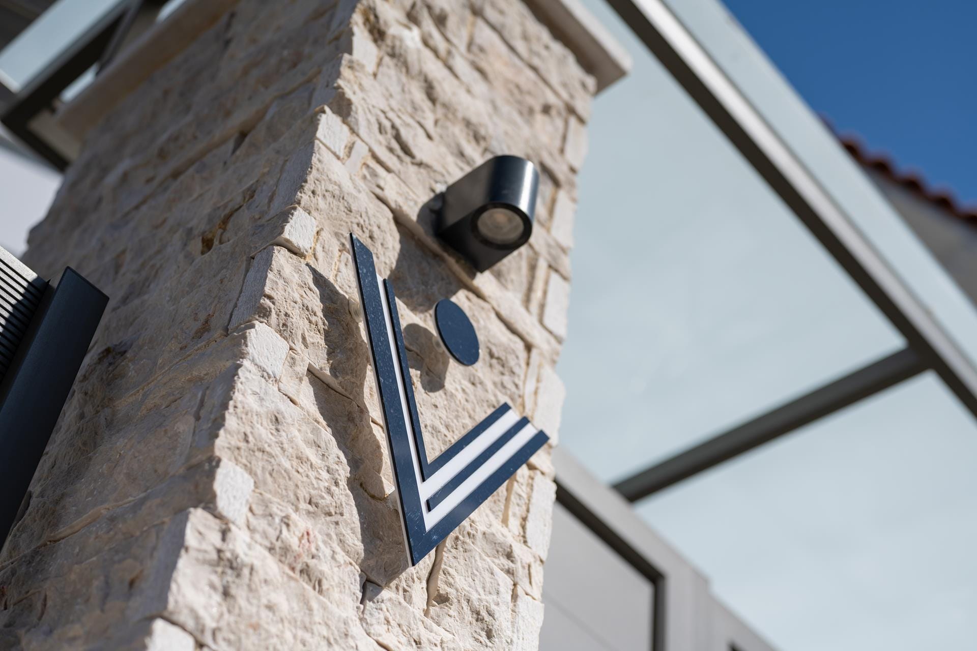 a building with a clock