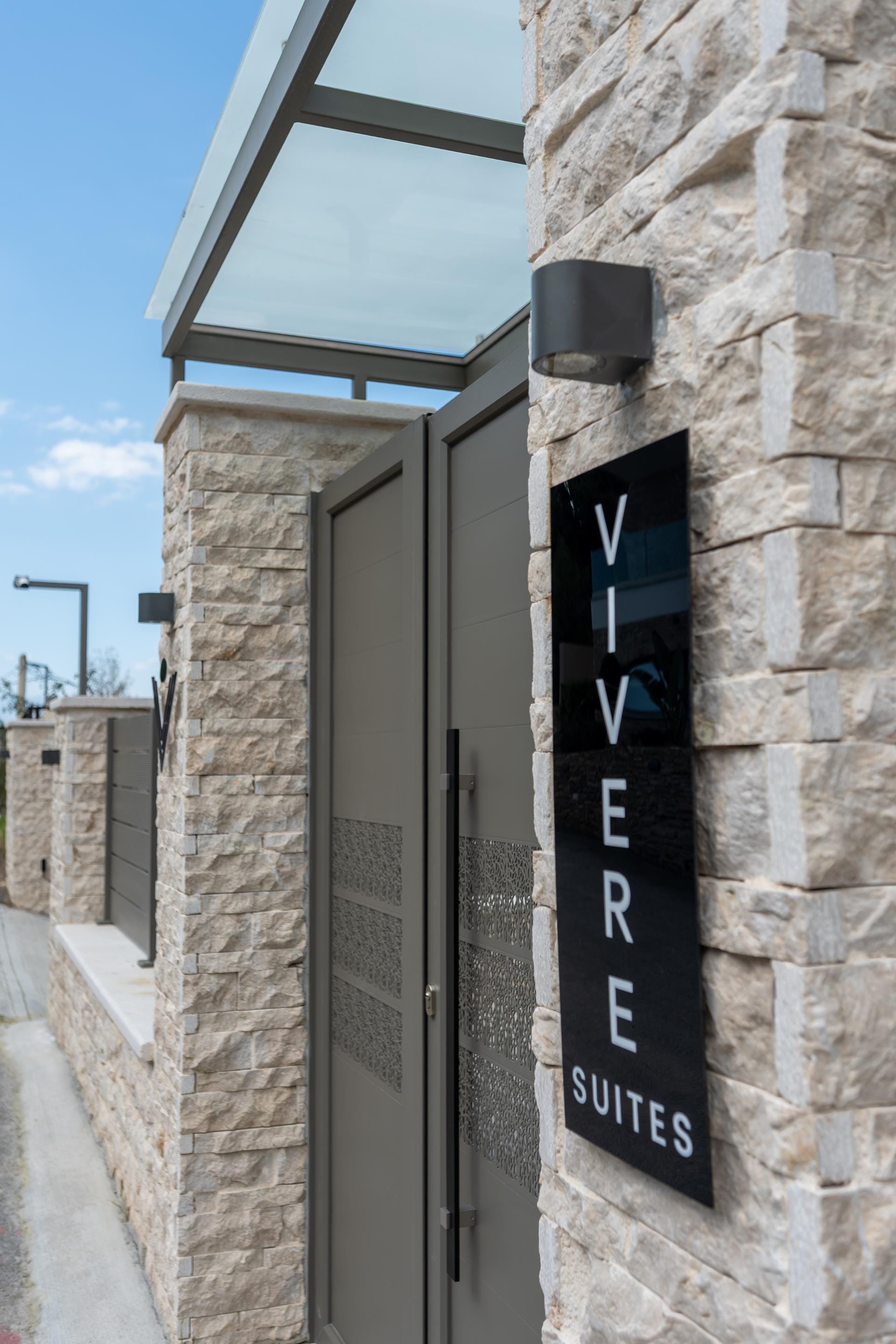 a sign on a building