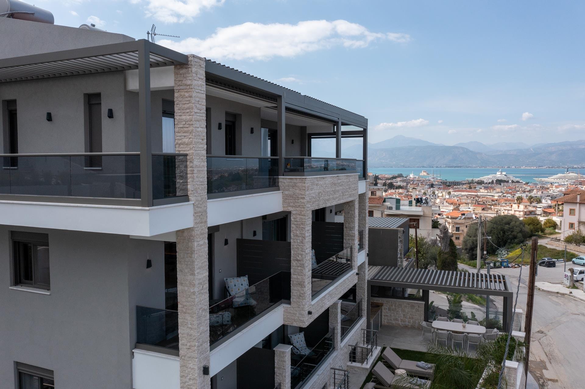 a building with a balcony