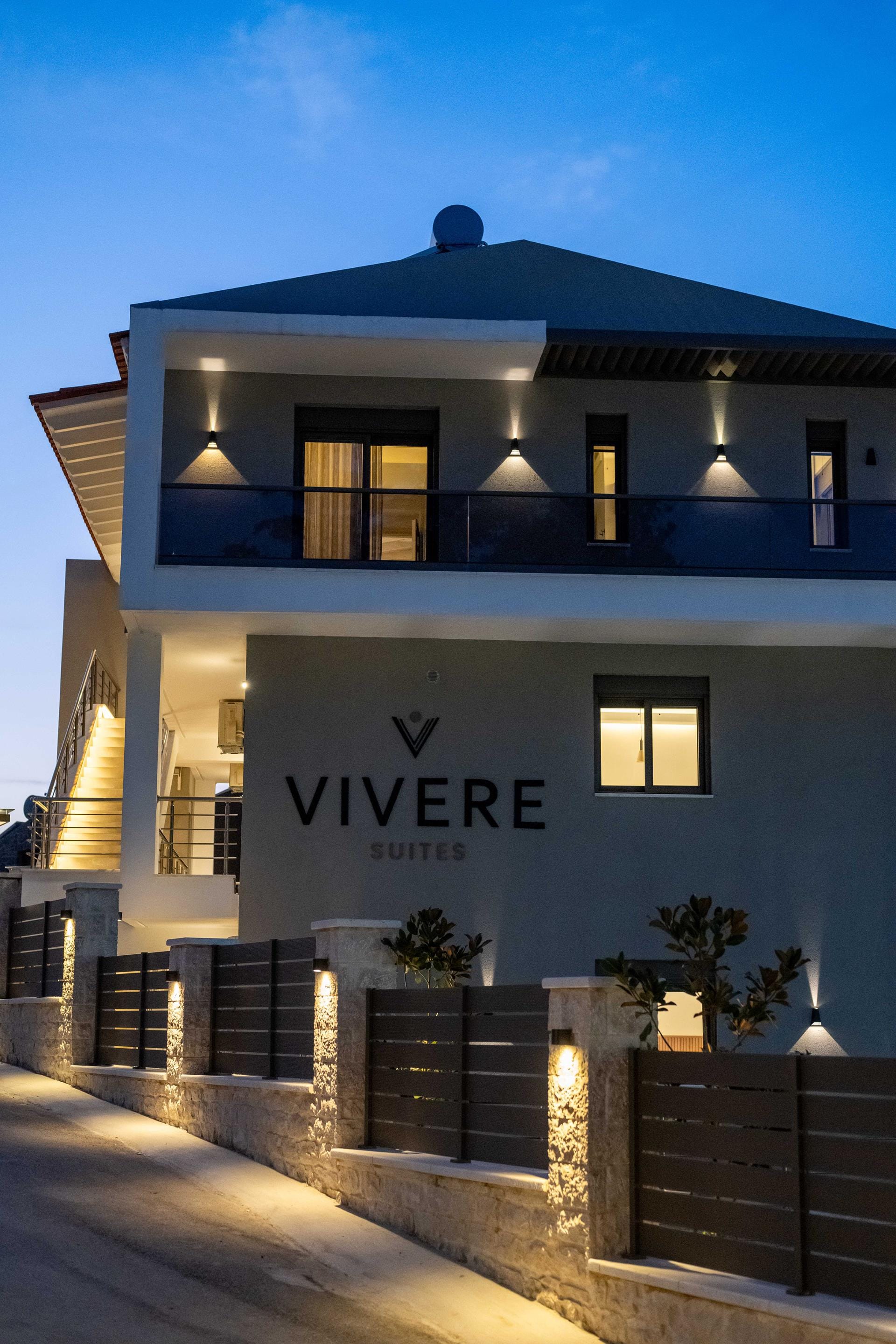 a building with a sign on it